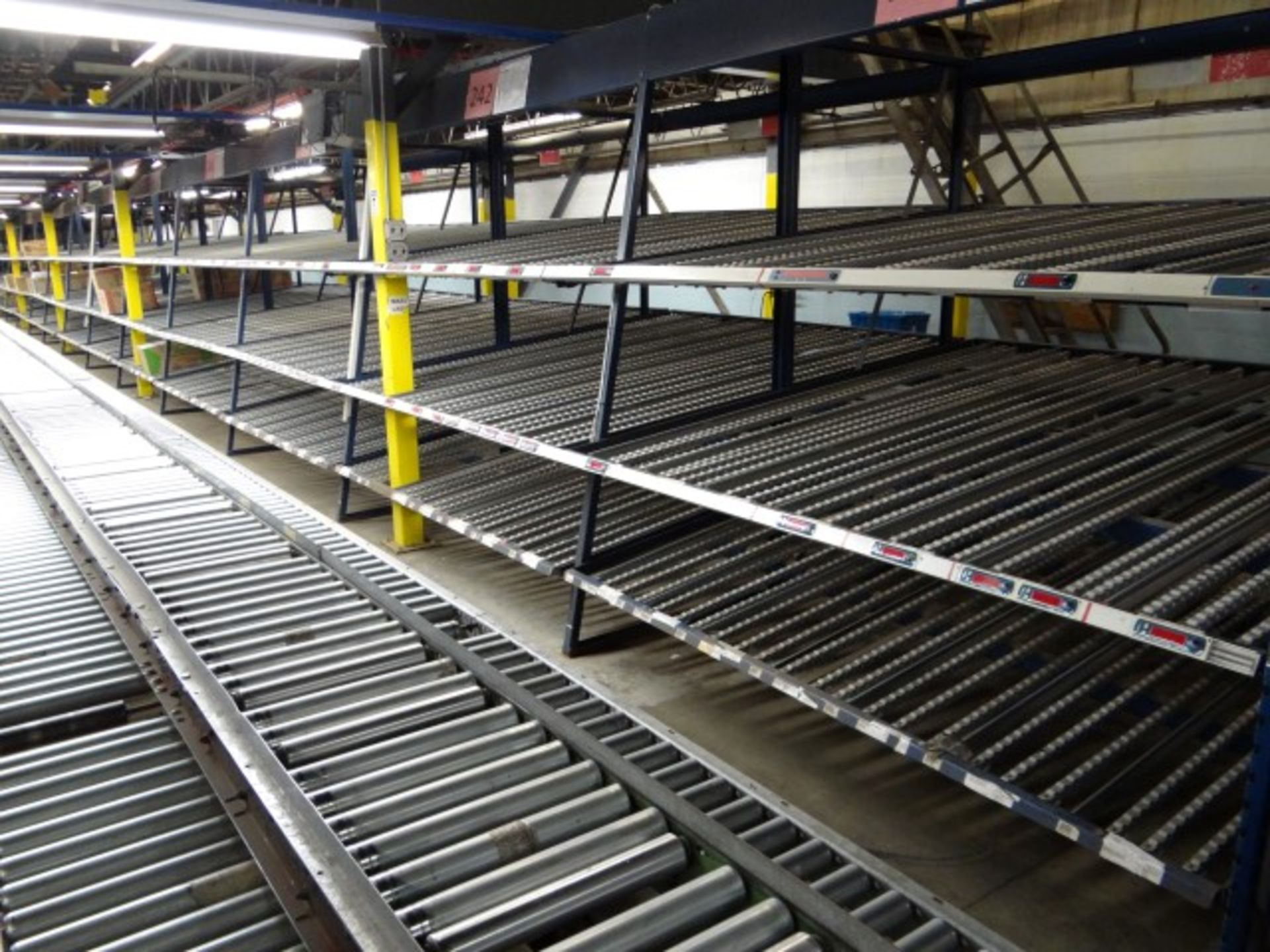 Tech King Cigarette Pick to Light System with 6 Pick Stations, Conveyors, Flow Racks, Box Tram and - Image 54 of 57