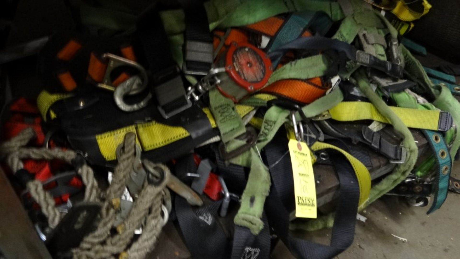 Lot of Safety Straps, etc.