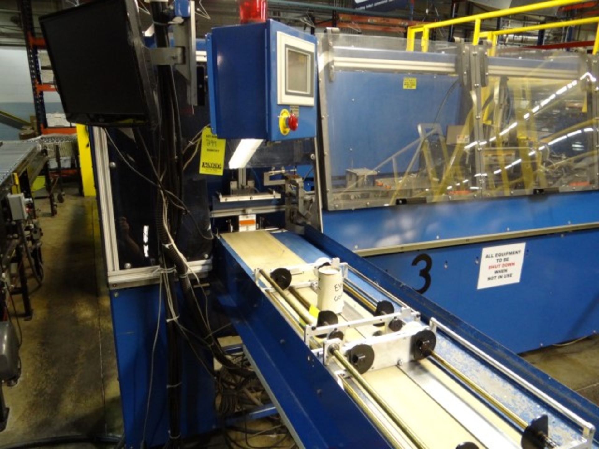 Tech King Cigarette Pick to Light System with 6 Pick Stations, Conveyors, Flow Racks, Box Tram and - Image 13 of 57