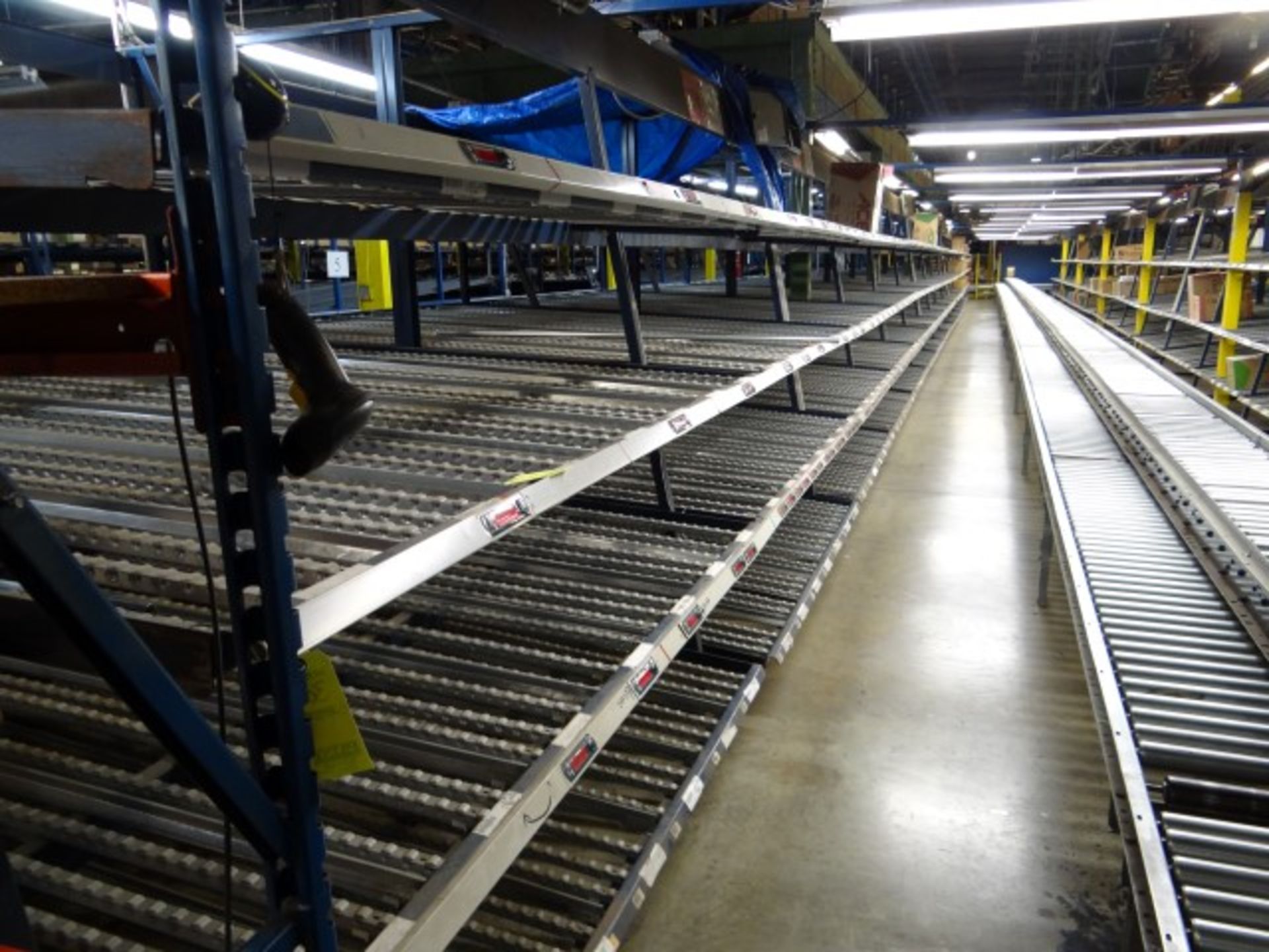 Tech King Cigarette Pick to Light System with 6 Pick Stations, Conveyors, Flow Racks, Box Tram and - Image 55 of 57