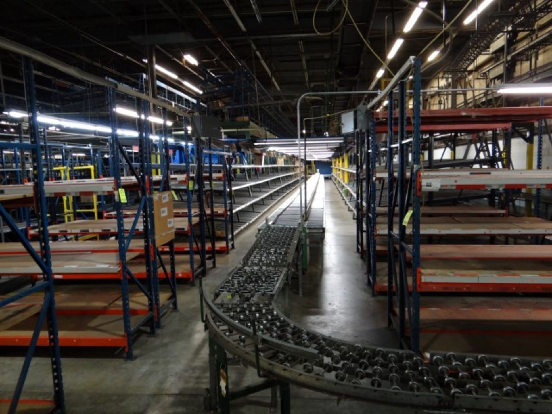 Tech King Cigarette Pick to Light System with 6 Pick Stations, Conveyors, Flow Racks, Box Tram and - Image 50 of 57