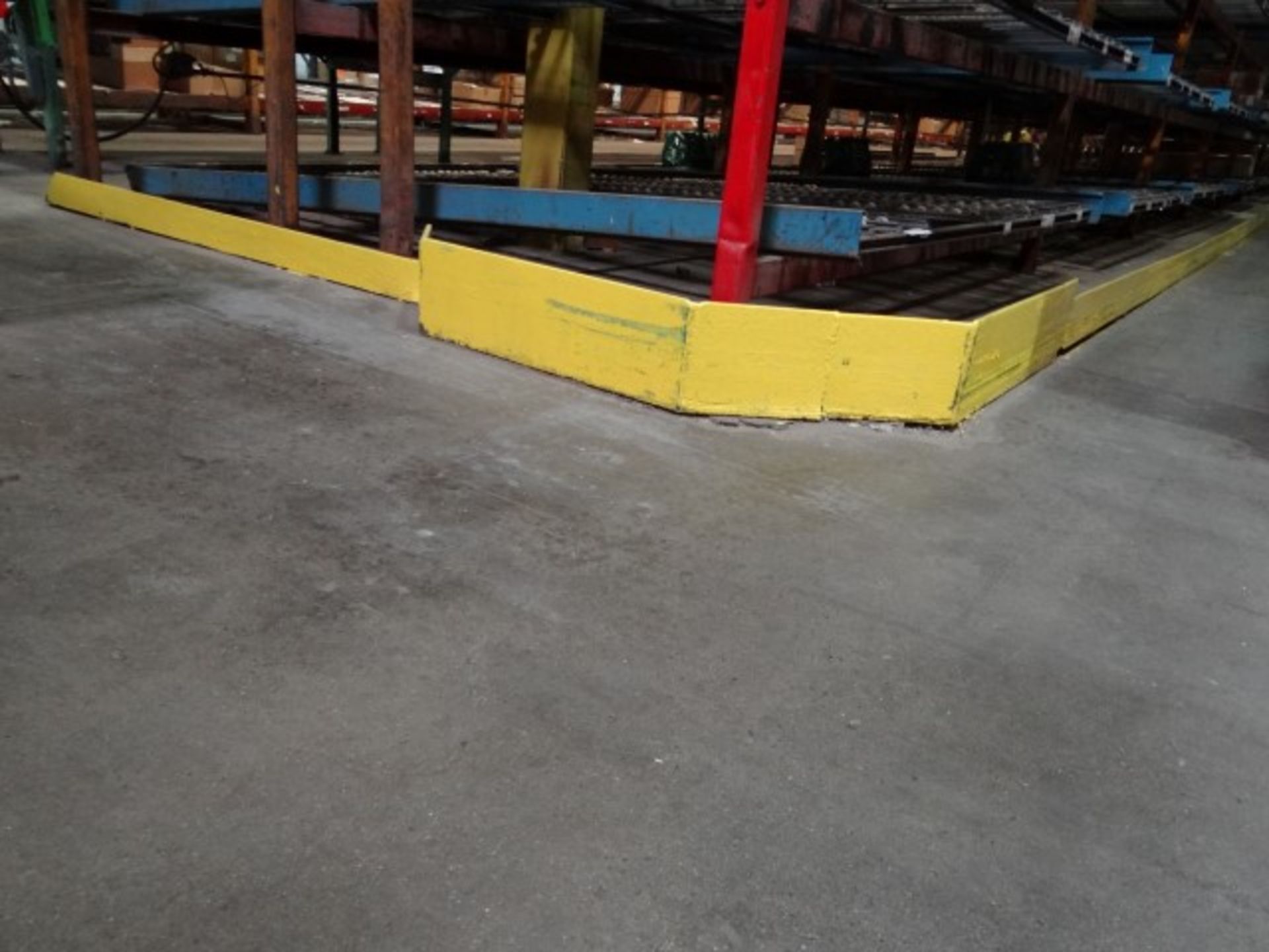 Approximately 78' Yellow Floor Guard