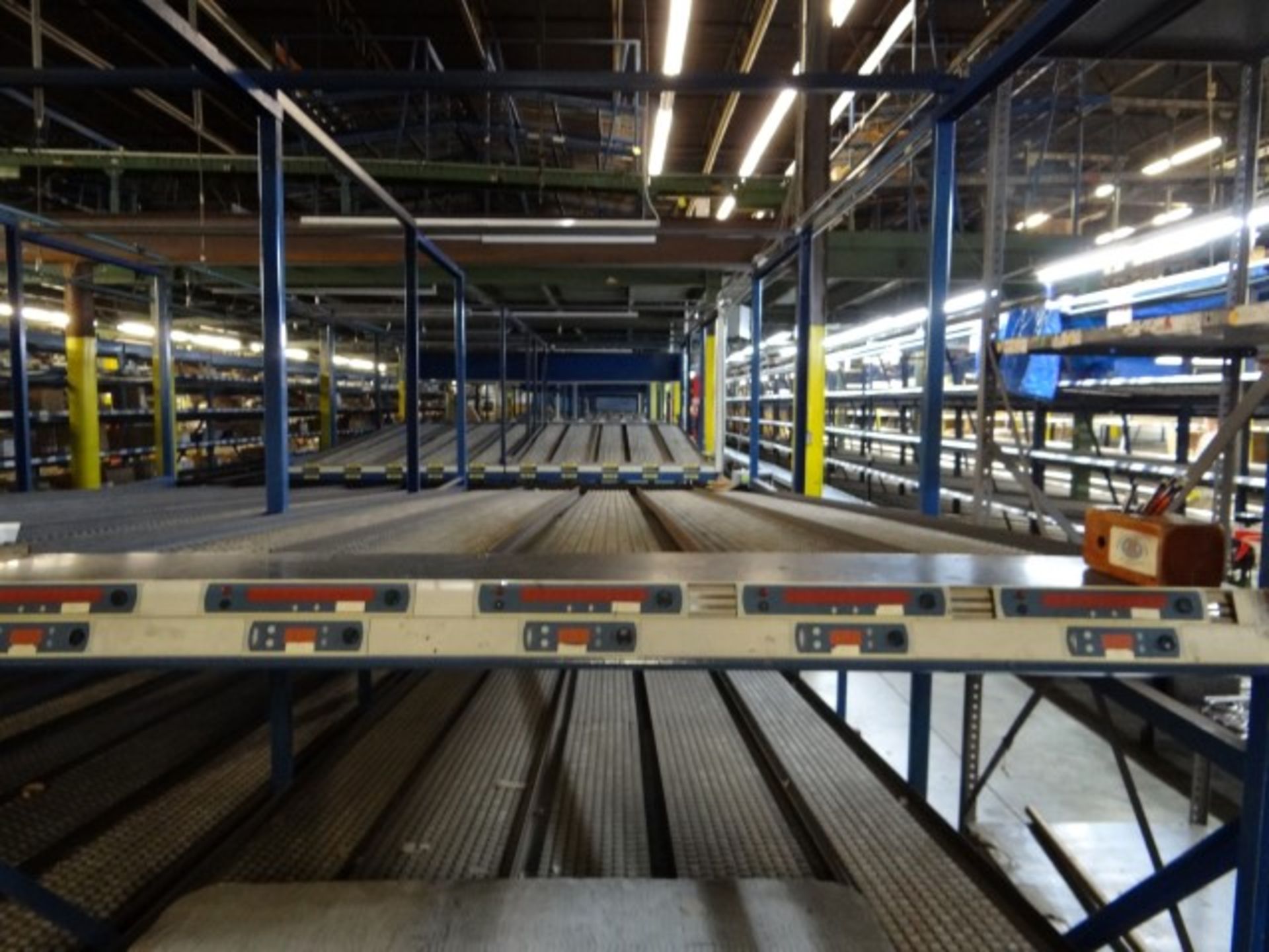 Tech King Cigarette Pick to Light System with 6 Pick Stations, Conveyors, Flow Racks, Box Tram and - Image 45 of 57