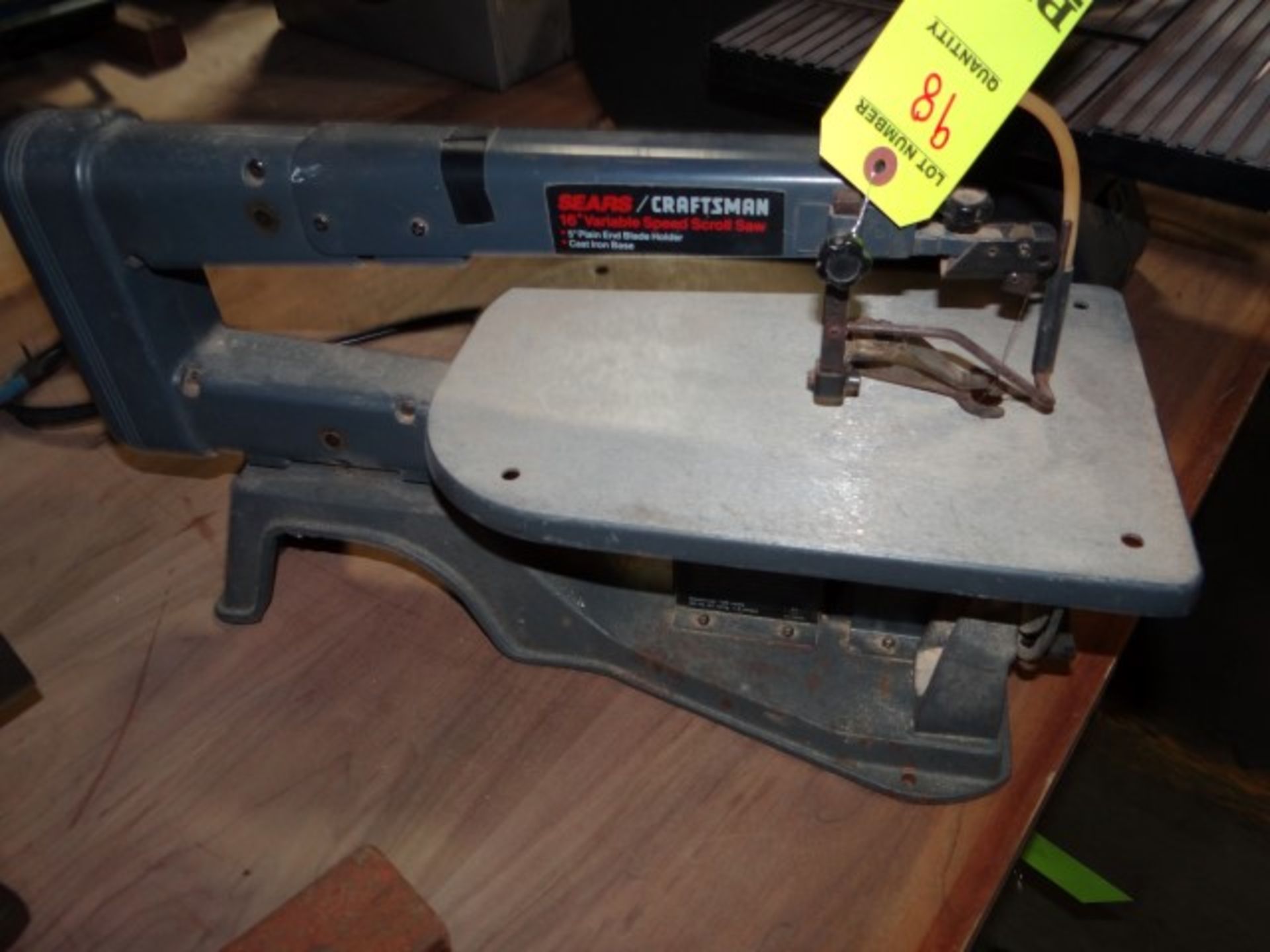 Craftsman 16" Variable Scroll Saw