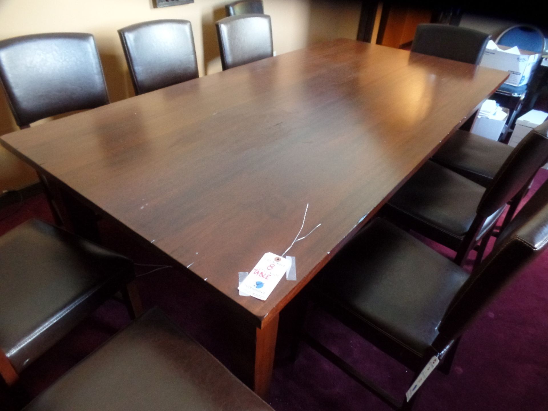 Approx. 8' Wood Conference Table