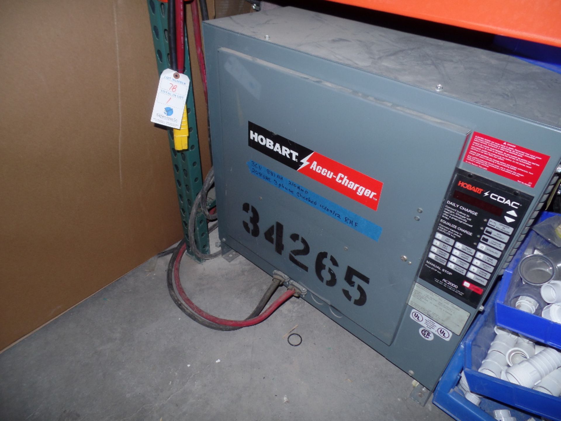Hobart #CDAC 36 Volt Battery Charger