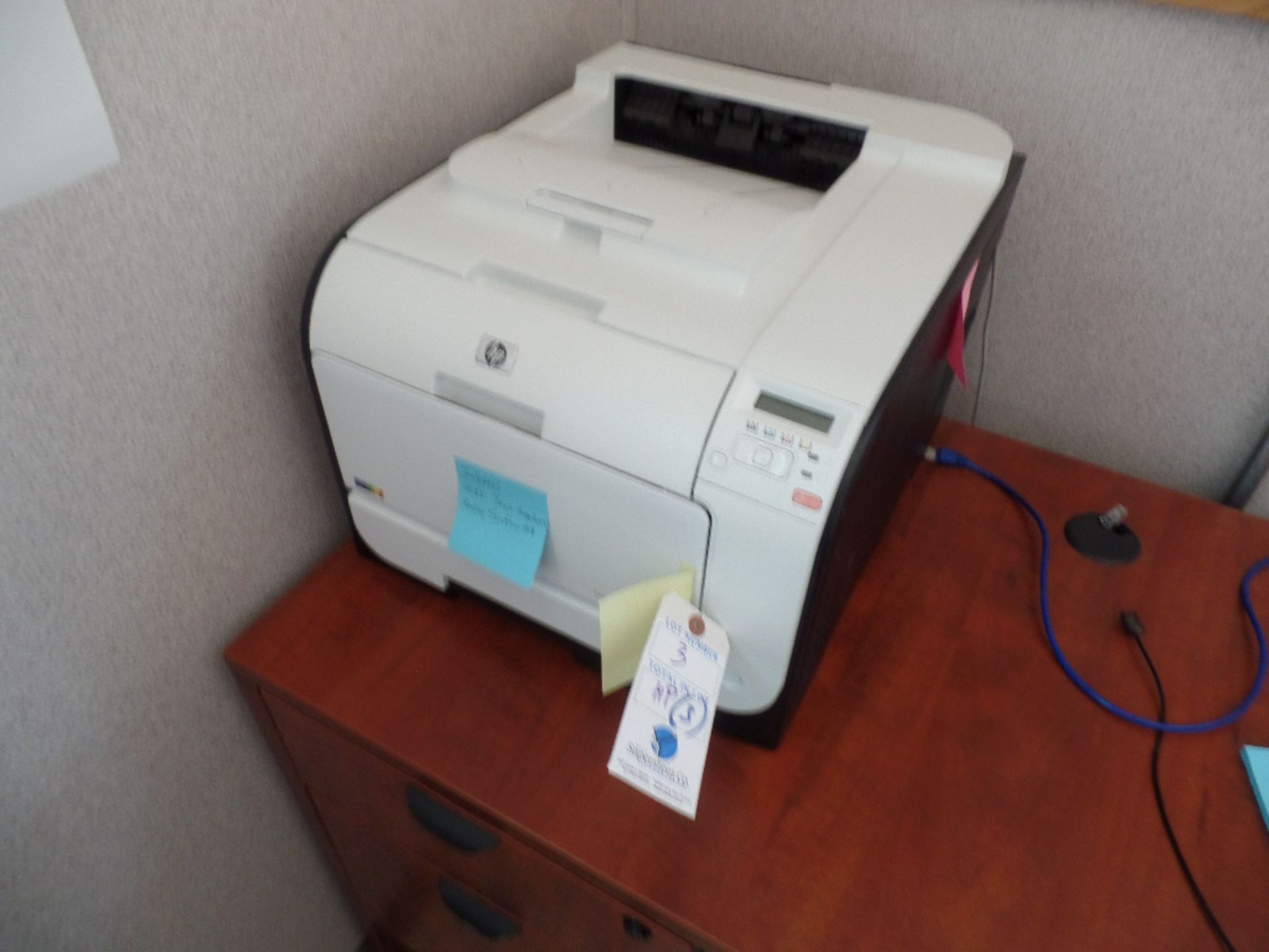 (3) HP Laser Jet Pro #400 Color Printer