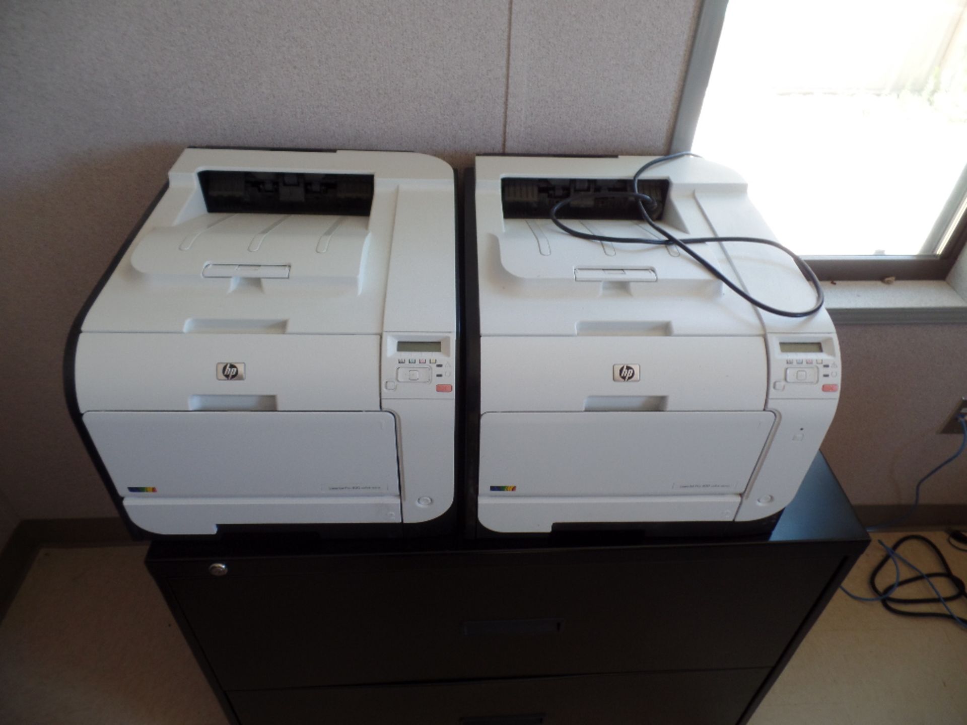 (3) HP Laser Jet Pro #400 Color Printer - Image 2 of 2