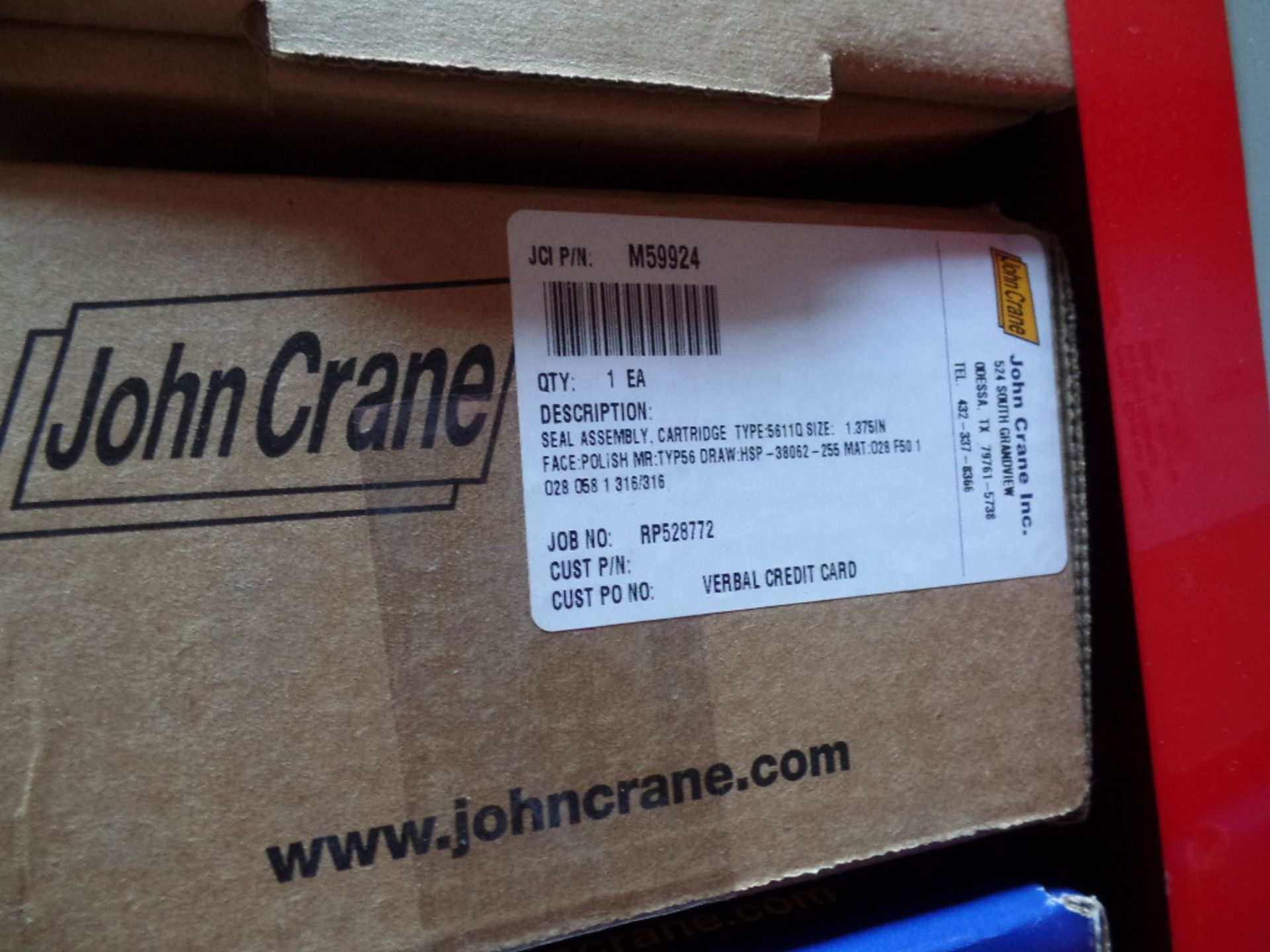 (10) Asst. John Crane Seal Assembly Cartridges #5600 Series (NIB) - Image 3 of 3