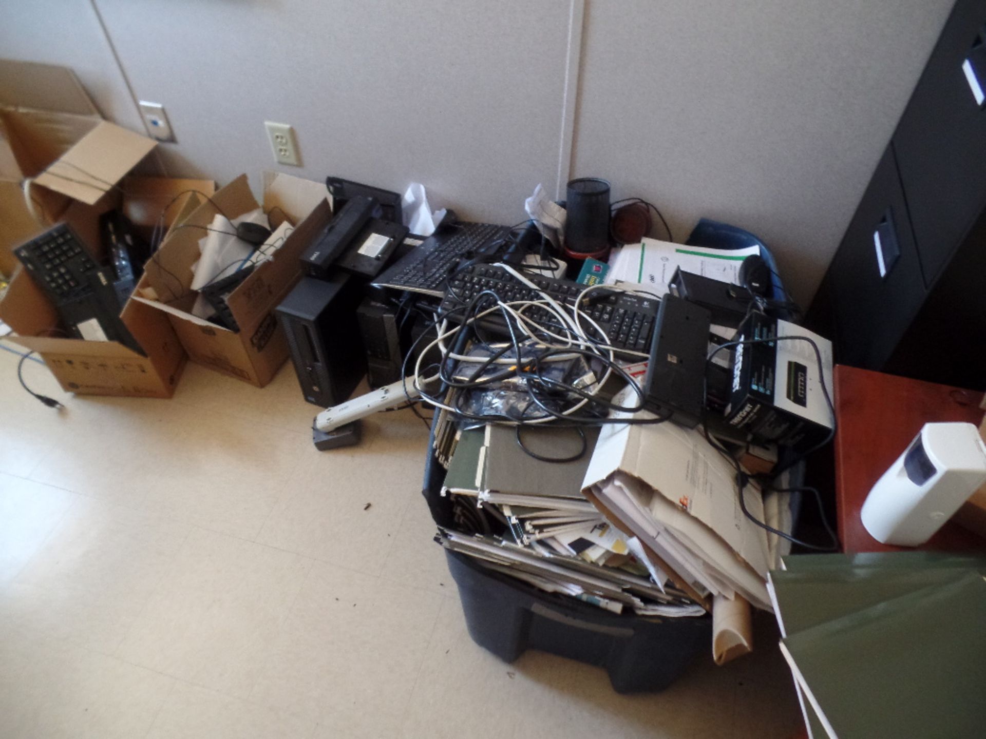 {LOT} In Office c/o: Asst. Office Electronics & Office Furniture
