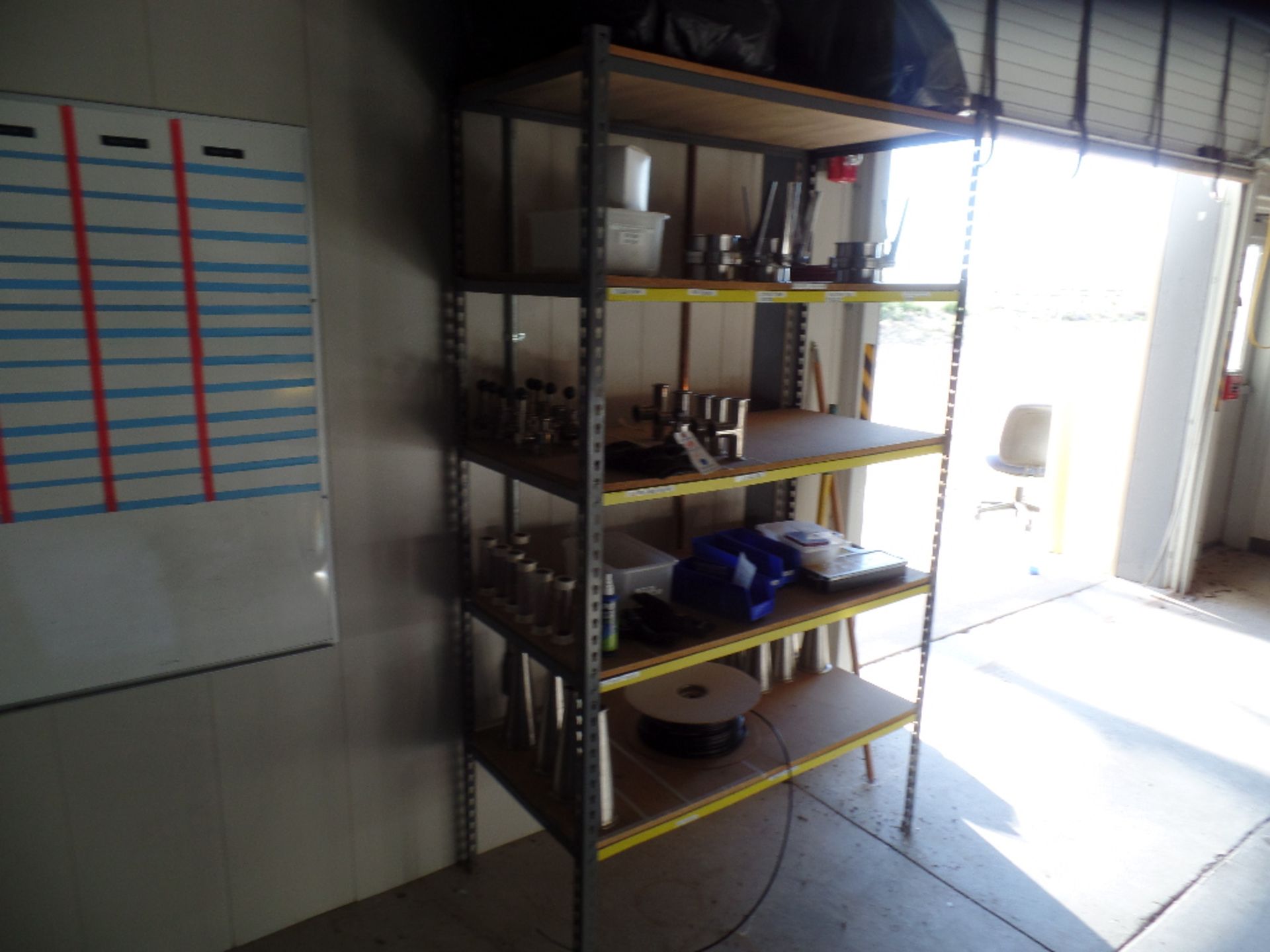 (2) Sections of Metal Shelving