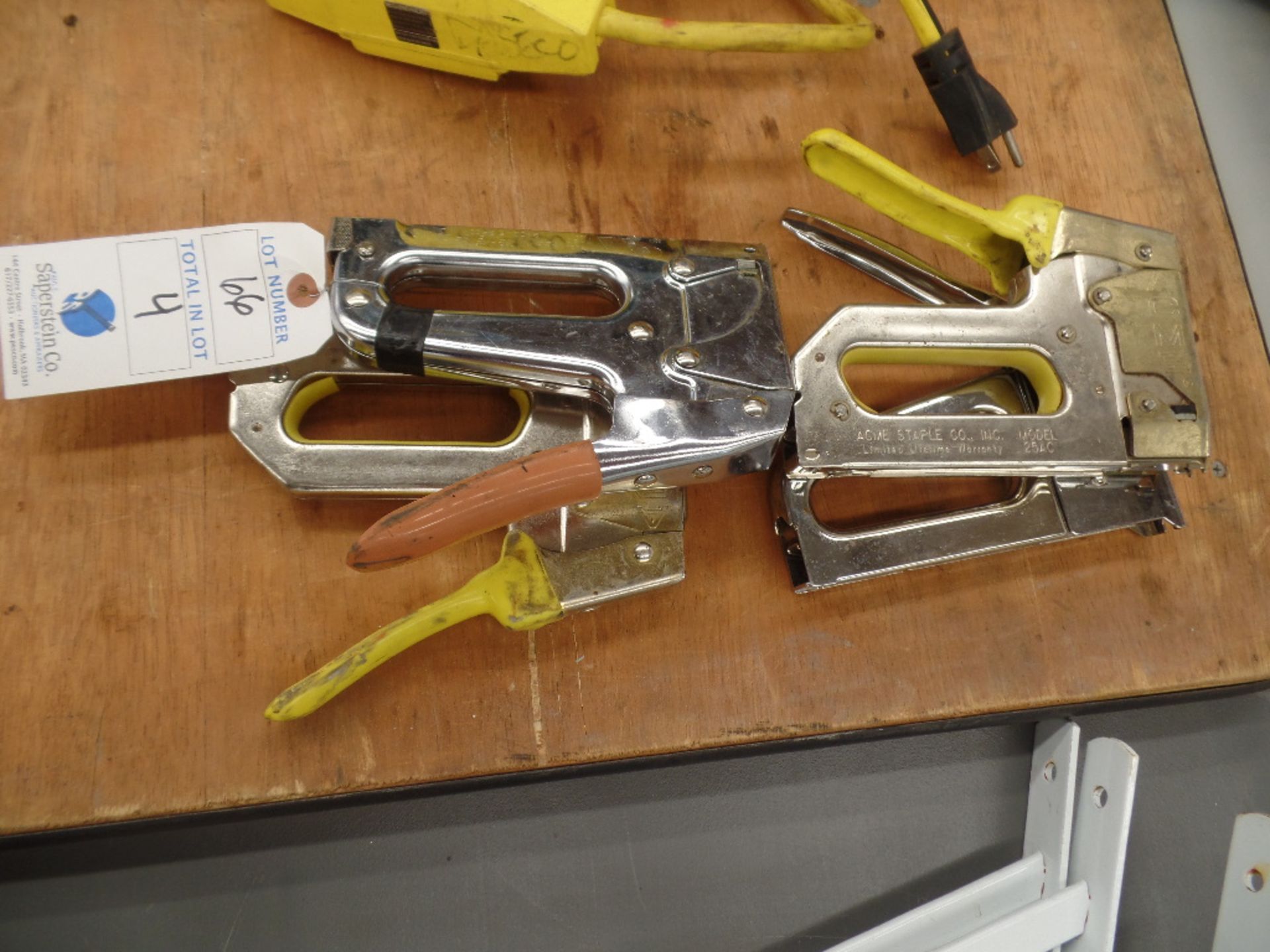 (4) Asst. Staple Guns