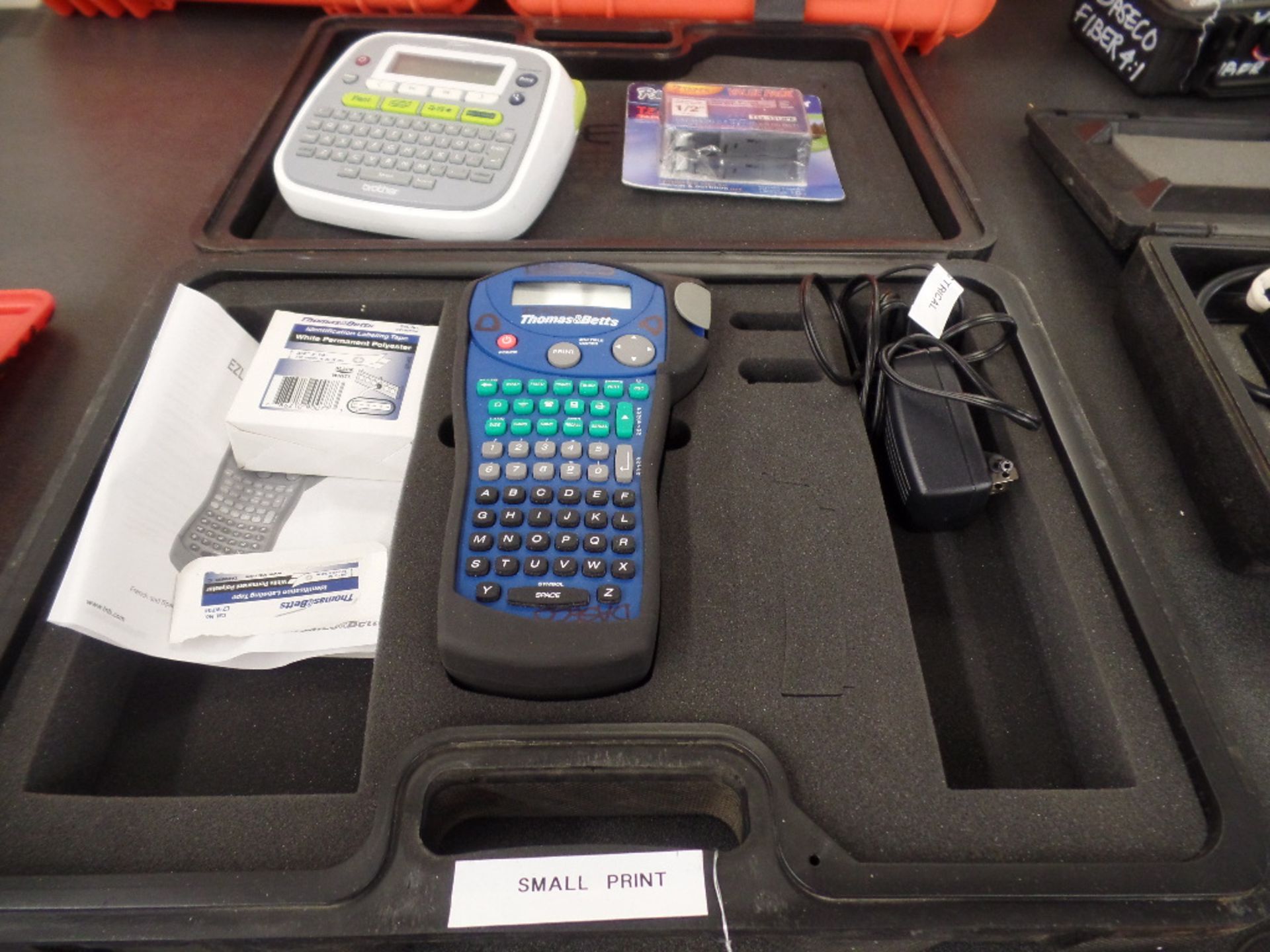 {LOT} Thomas & Bets Label Printer & P Touch Label Printer