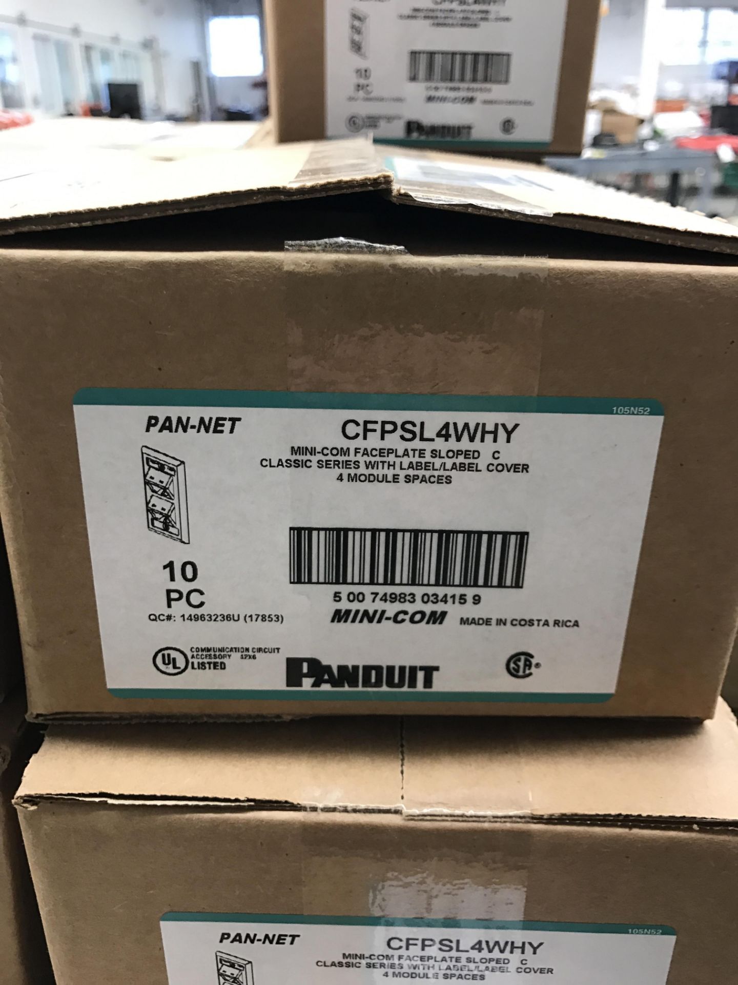 {LOT} Panduit Electrical Accessories c/o: See Description - Image 2 of 8