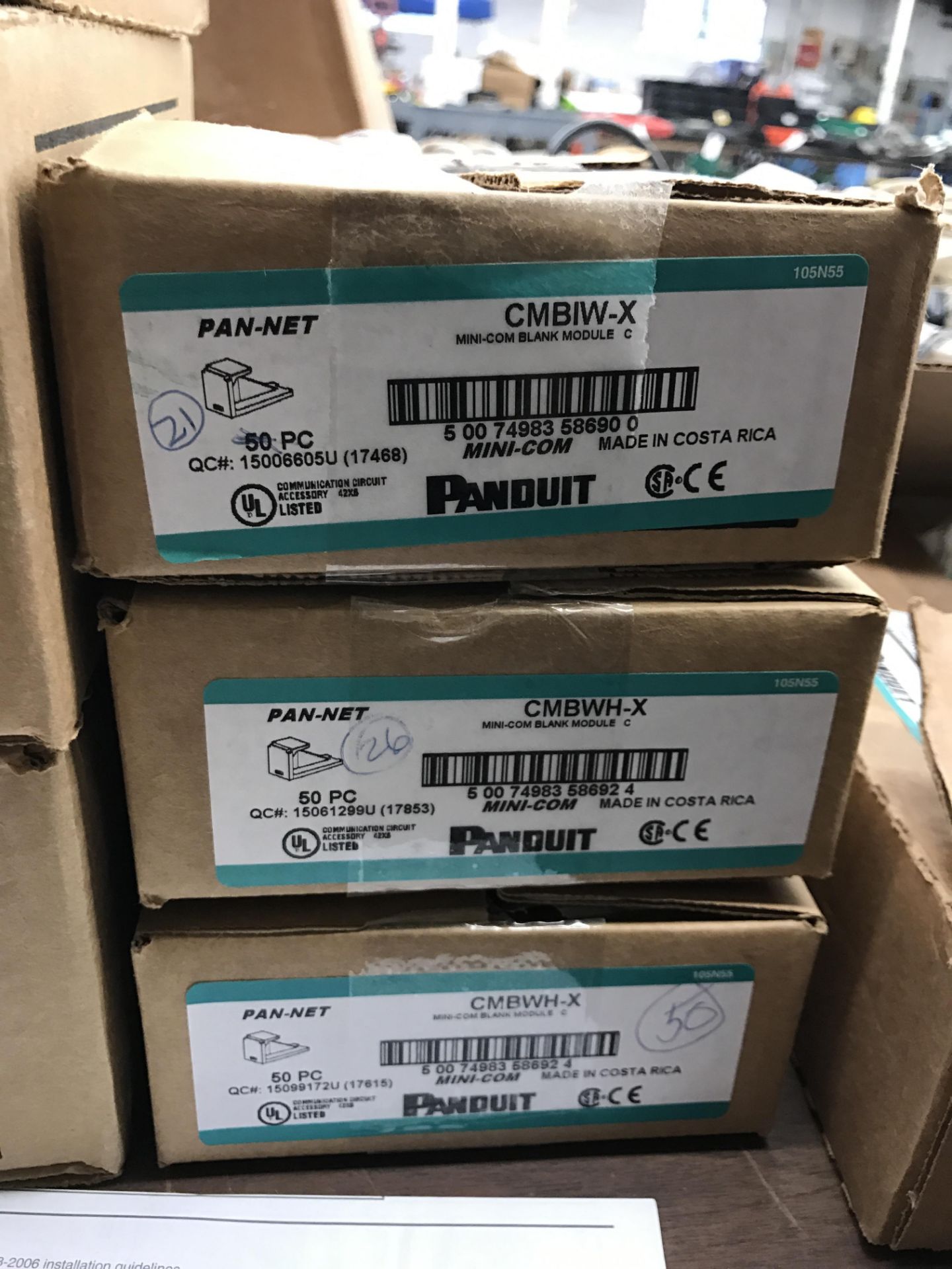 {LOT} Panduit Electrical Accessories c/o: See Description - Image 6 of 8