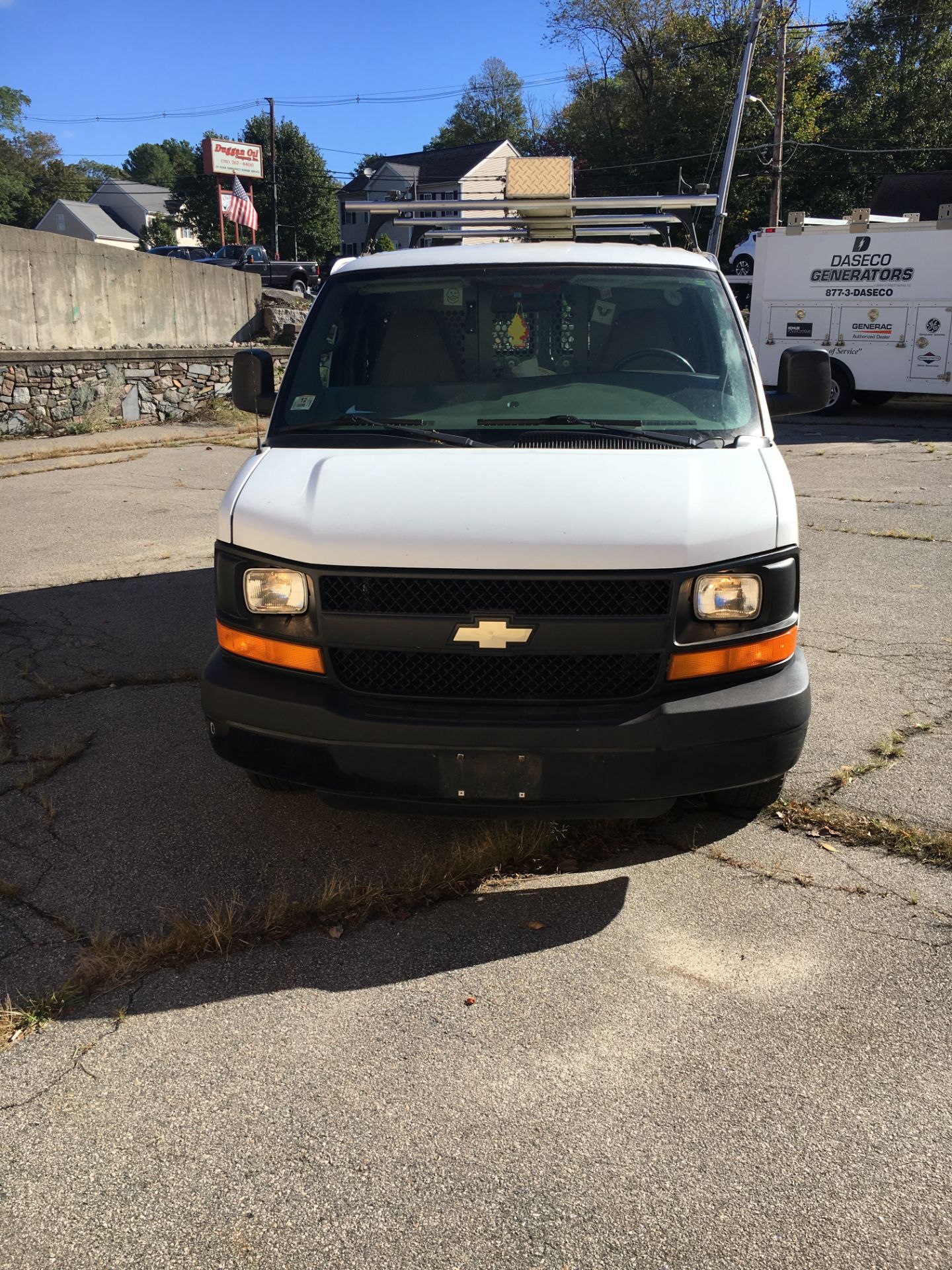 2008 CHEVROLET EXPRESS VAN W/SHELVING UNITS, ODOM: 68,886, VIN#: 1GCGG25C381160162