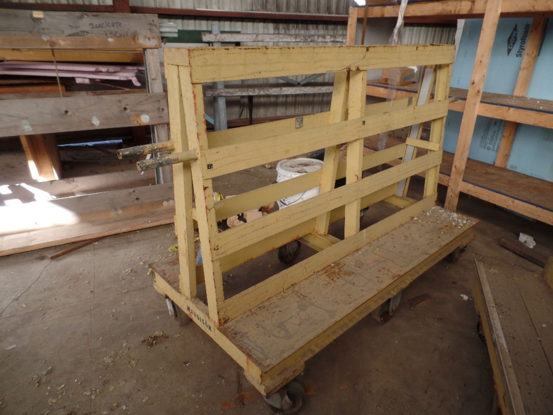 Portable Steel Panel Rack