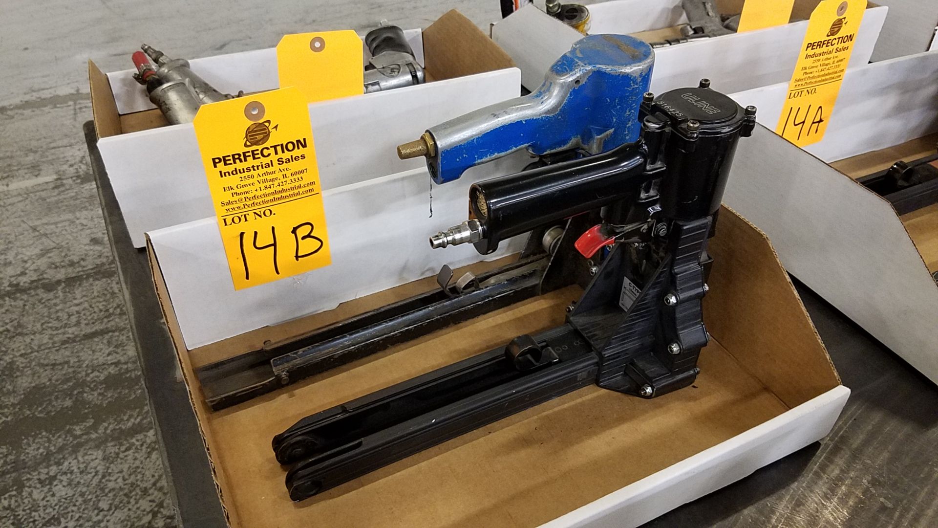 (2) Uline Pneumatic Stapler