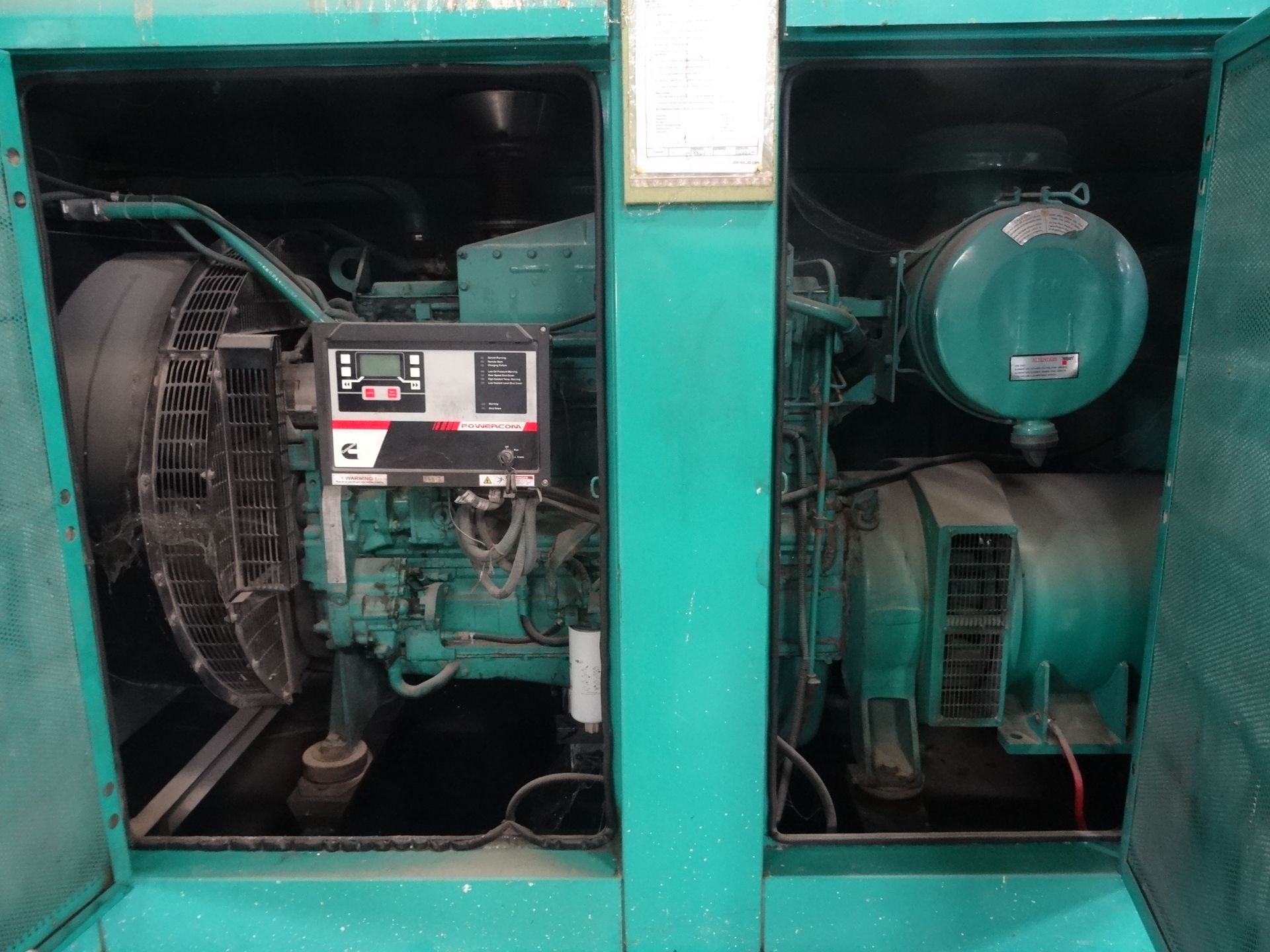 SUDHIR CS380D5P Generator, s/n 100911076772, Cummins Engine (Nalagarh) - Image 6 of 10