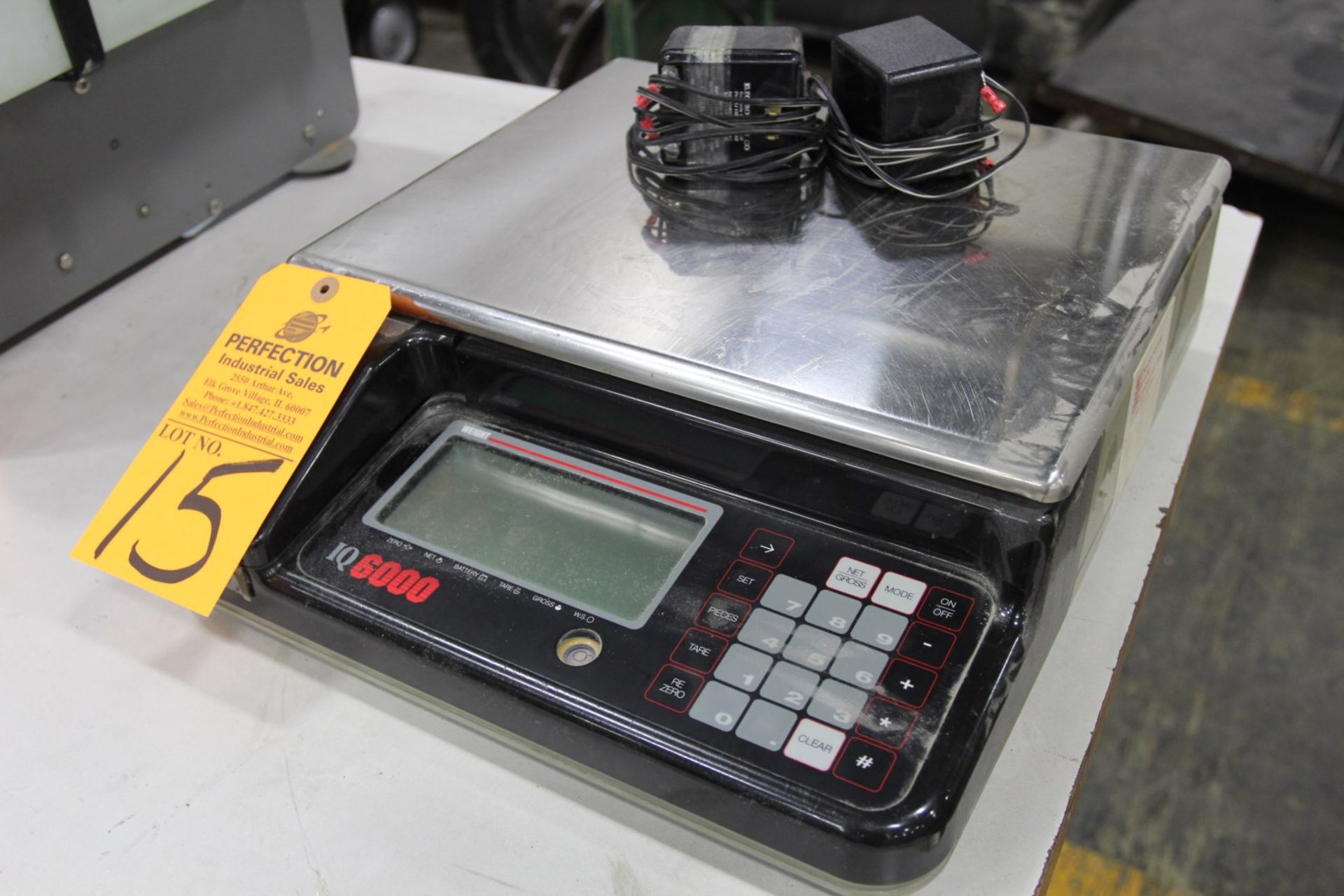 Rice Lake IQ 6000 Digital Scale, s/n SC2011