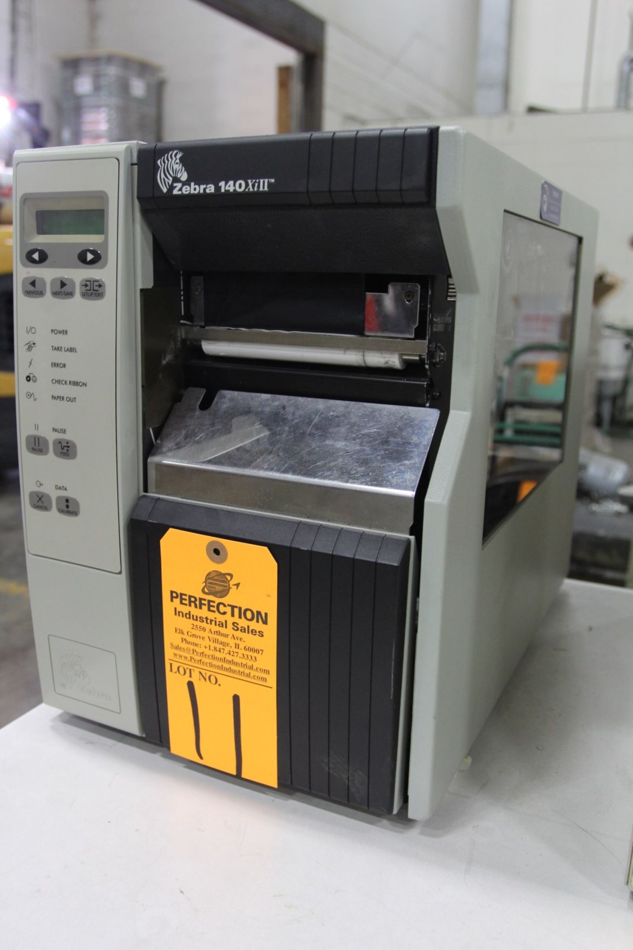 Zebra XIII Industrial Printer, s/n 8542309