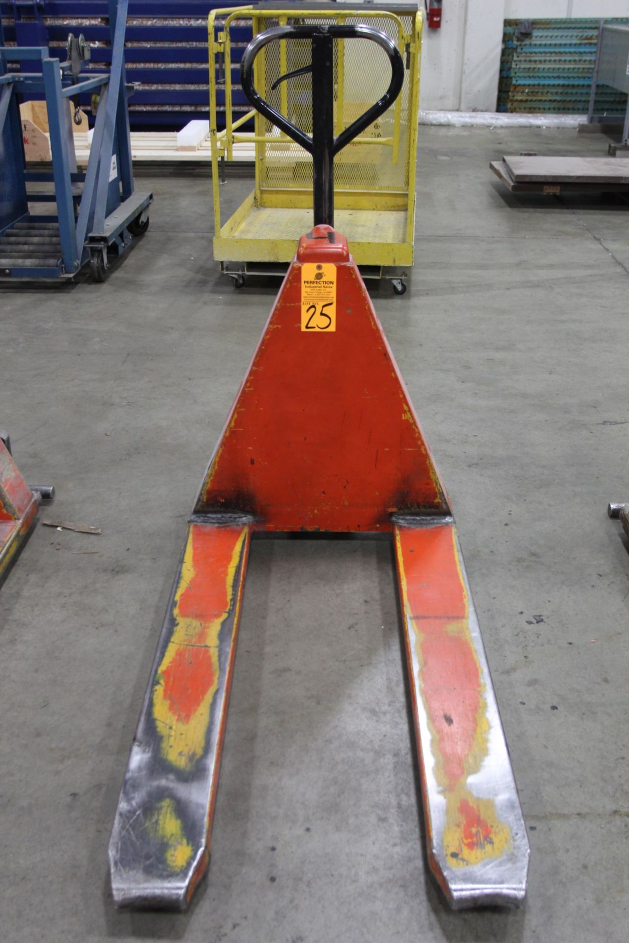 Raymond RTMX 27 X 45 2200 Lb Pallet Jack, s/n 7222449139