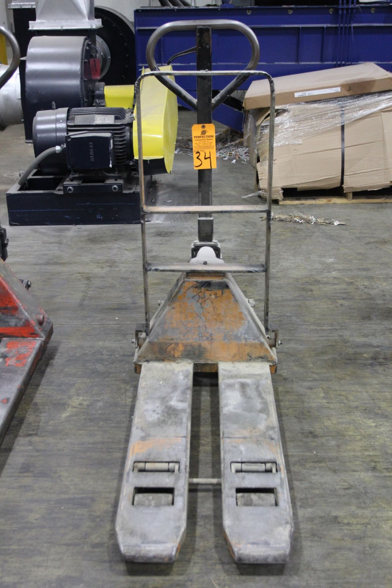 Multiton J-18 x 36 5500 Lb Pallet Jack, s/n 8086932298