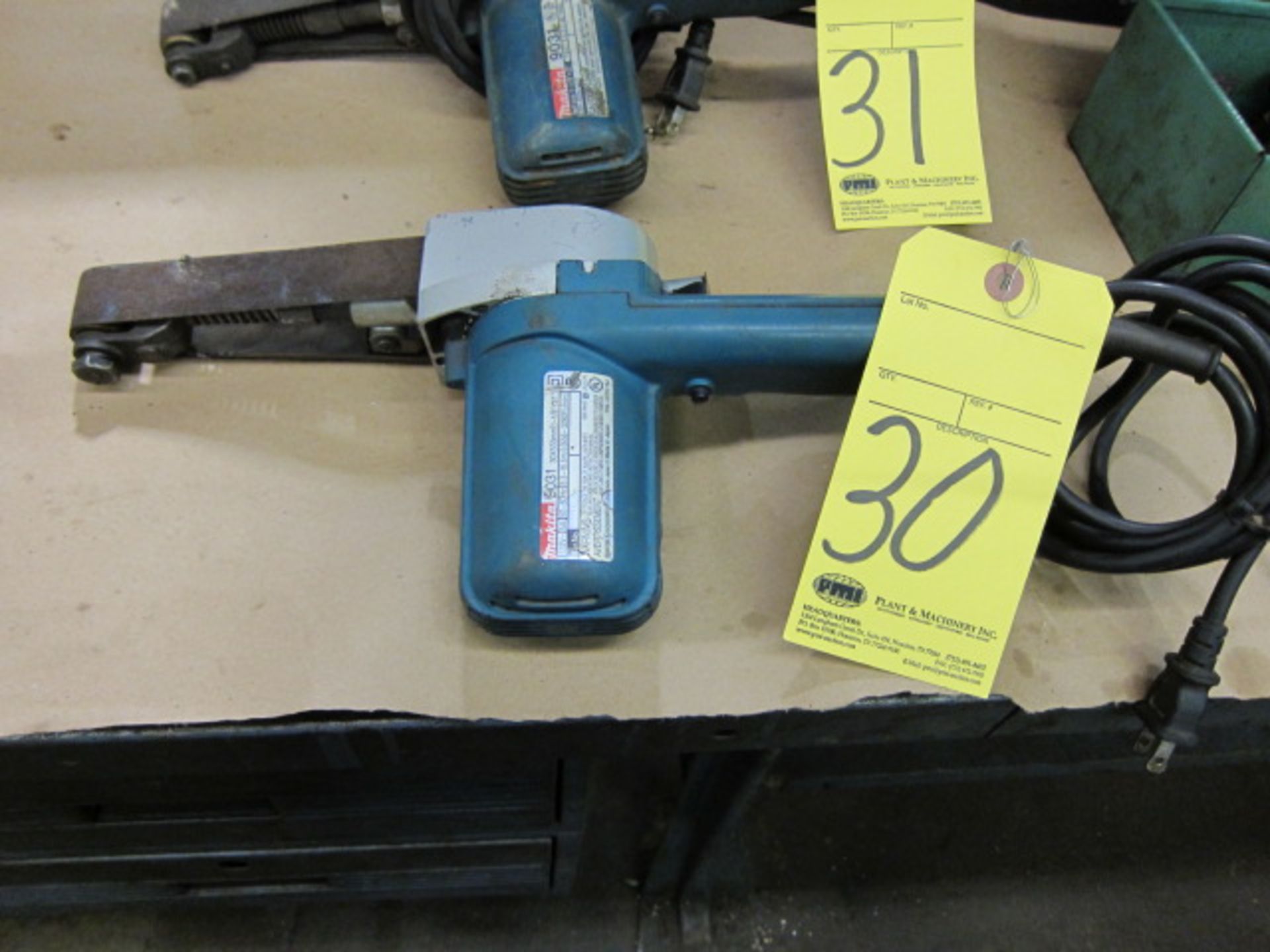 BELT SANDER, MAKITA 1"