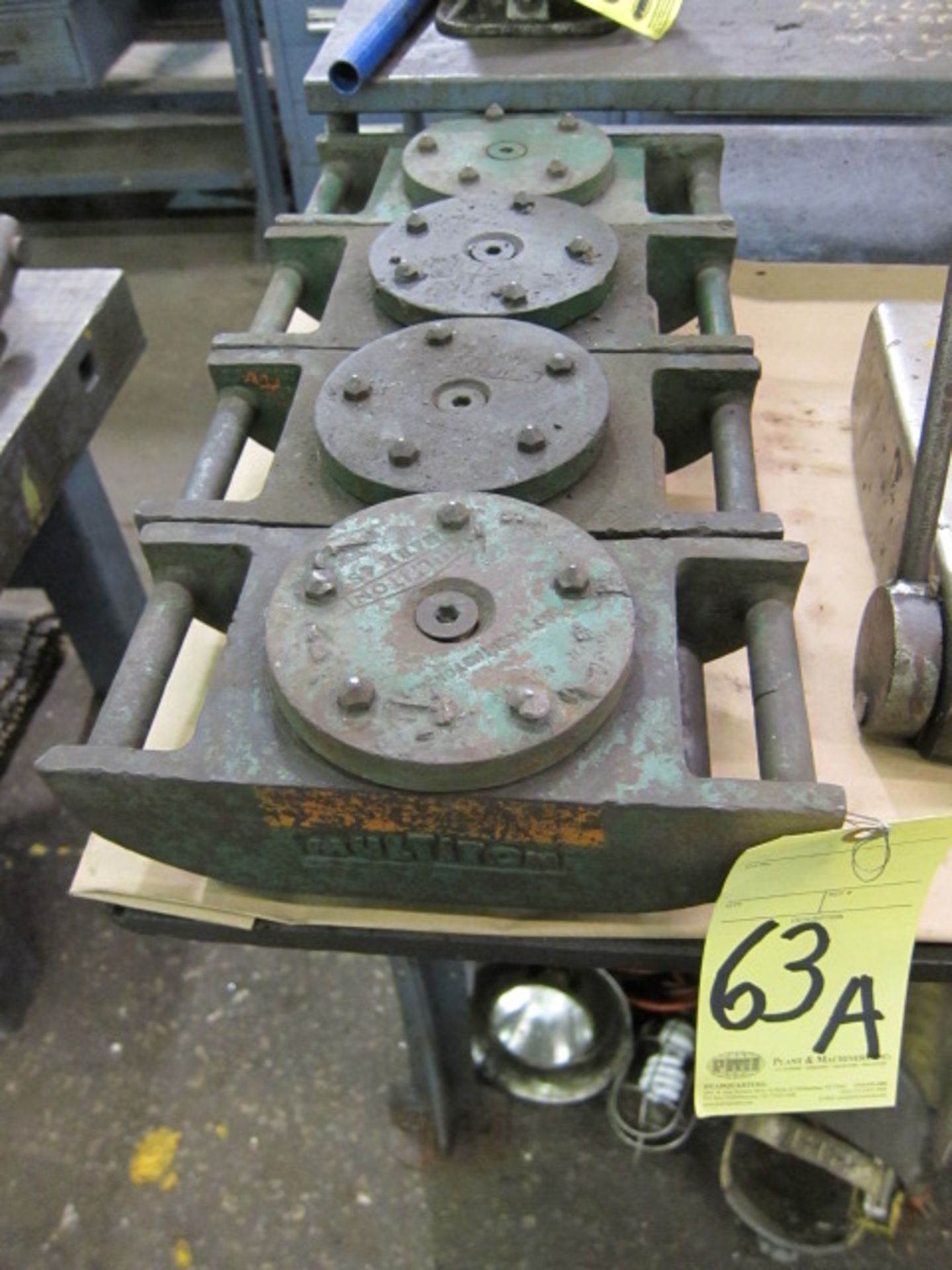 LOT OF STEEL ROLLER MACHINE SKATES, MULTITON MDL. MARK 4S (4 pcs.)