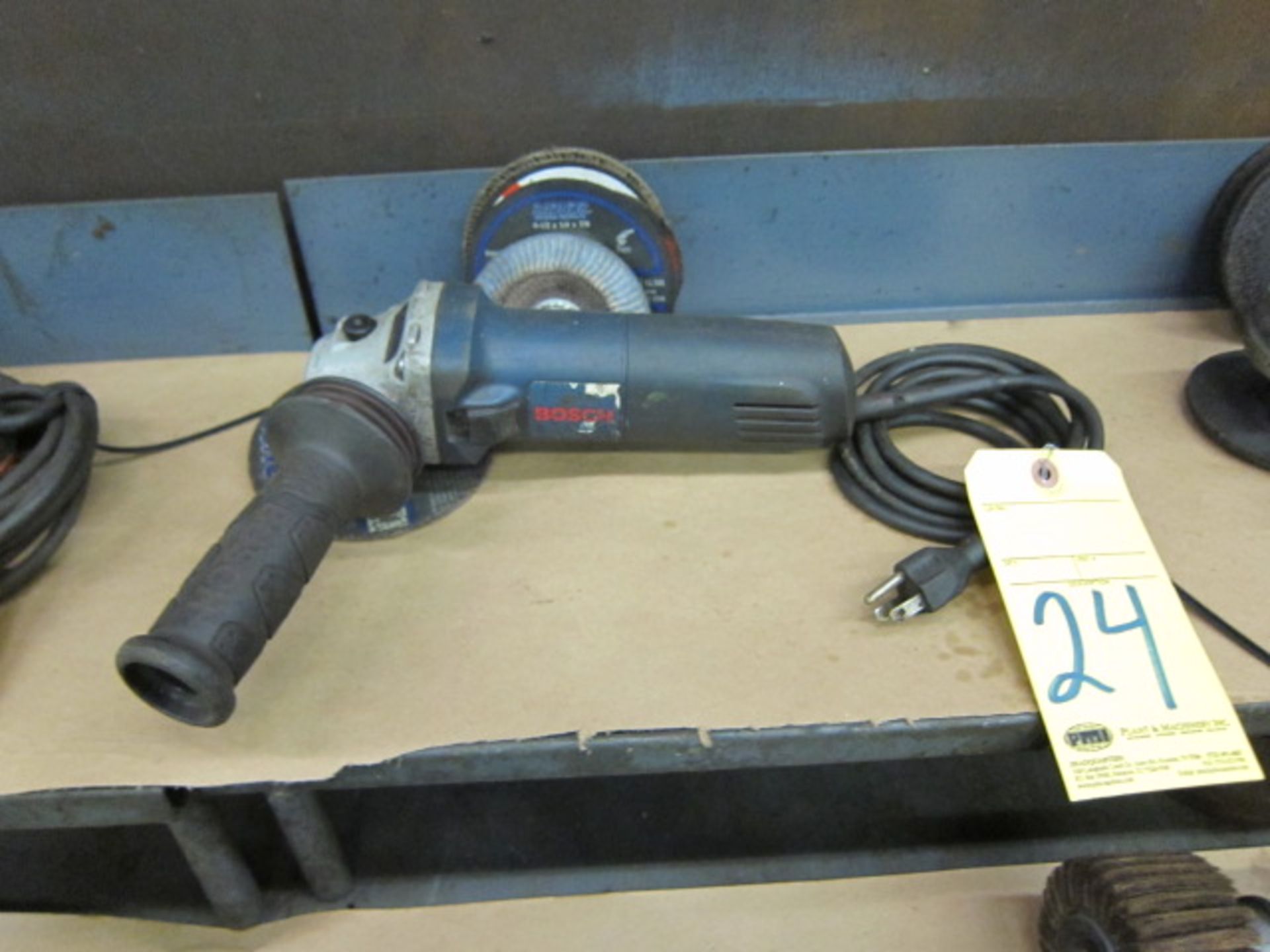 ANGLE DISC GRINDER, BOSCH 4-1/2"