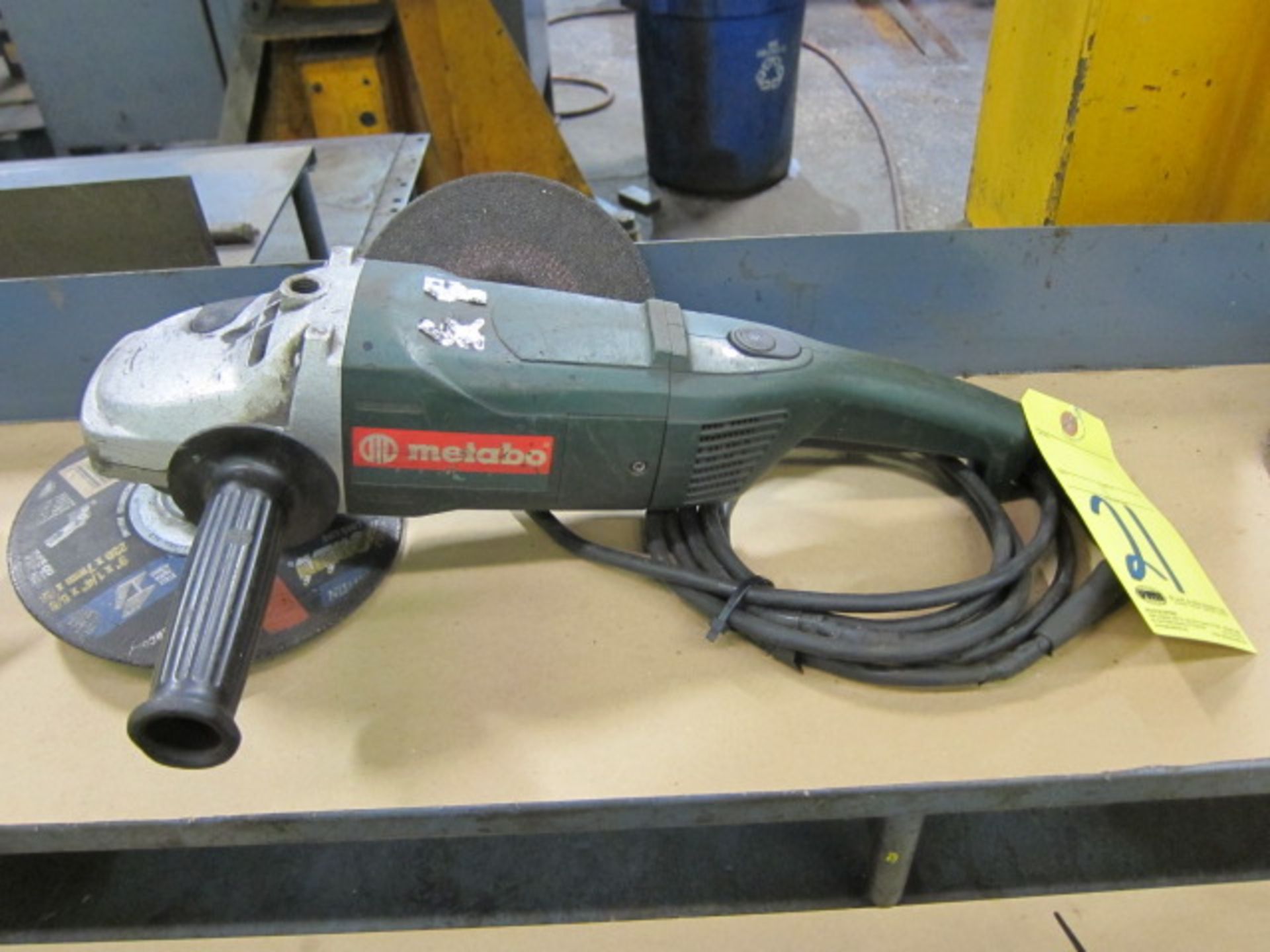 ANGLE DISC GRINDER, METABO 7"