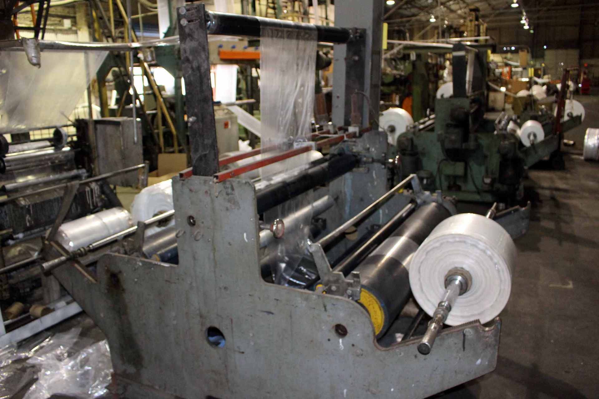 BLOWN FILM BAG EXTRUSION LINE NO. 1 COMPONENTS, consisting of: Ilie Machinery Mdl. EP-LA55 Extruder, - Image 6 of 7