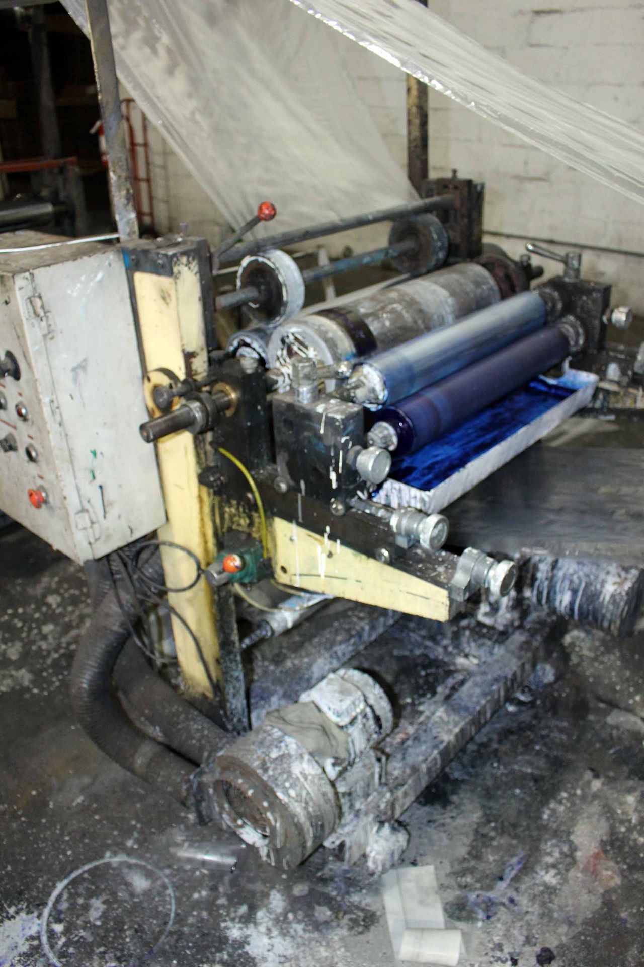 BLOWN FILM BAG EXTRUSION LINE NO. 1 COMPONENTS, consisting of: Hon-Jin Mdl. HJ-1001-500 1-color