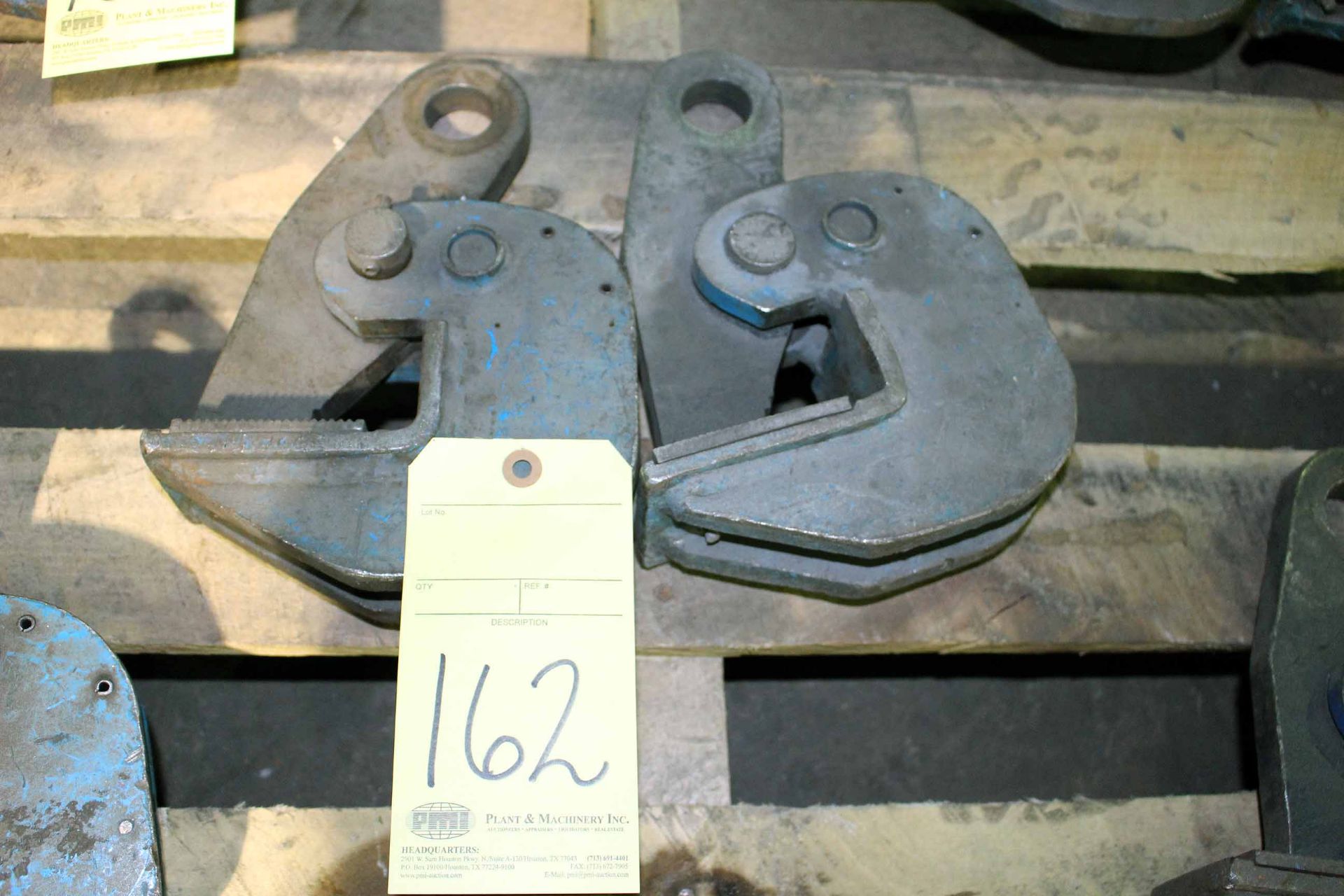 LOT OF JAW CLAMPS, 5 T. cap.