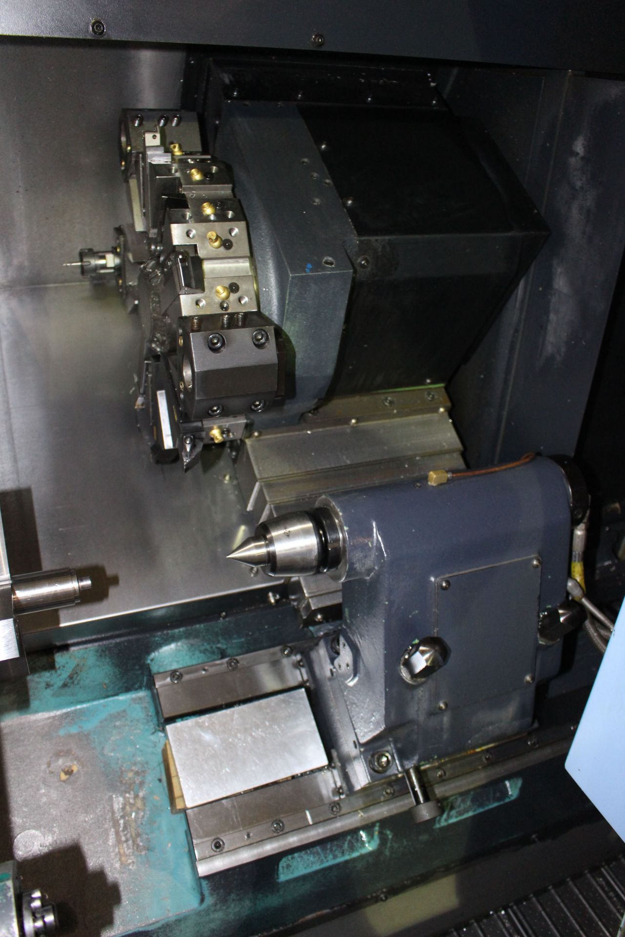 CNC LATHE, DOOSAN LYNX MDL. 220LC, new 3/2014, Fanuc 31i CNC control, 20.1" sw. over bed, 11.4" - Image 3 of 6