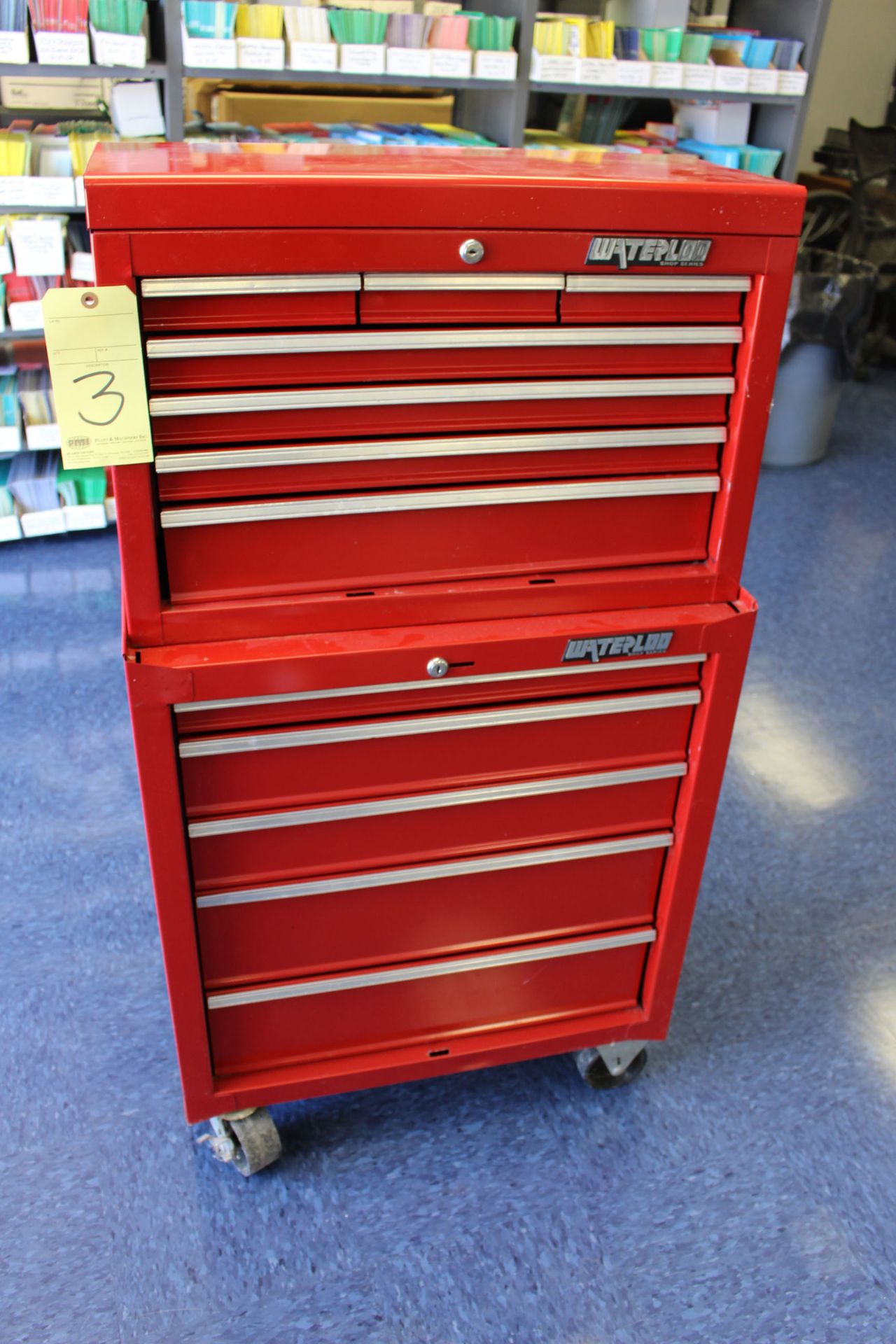 TOOLBOX, WATERLOO, 12-drawer