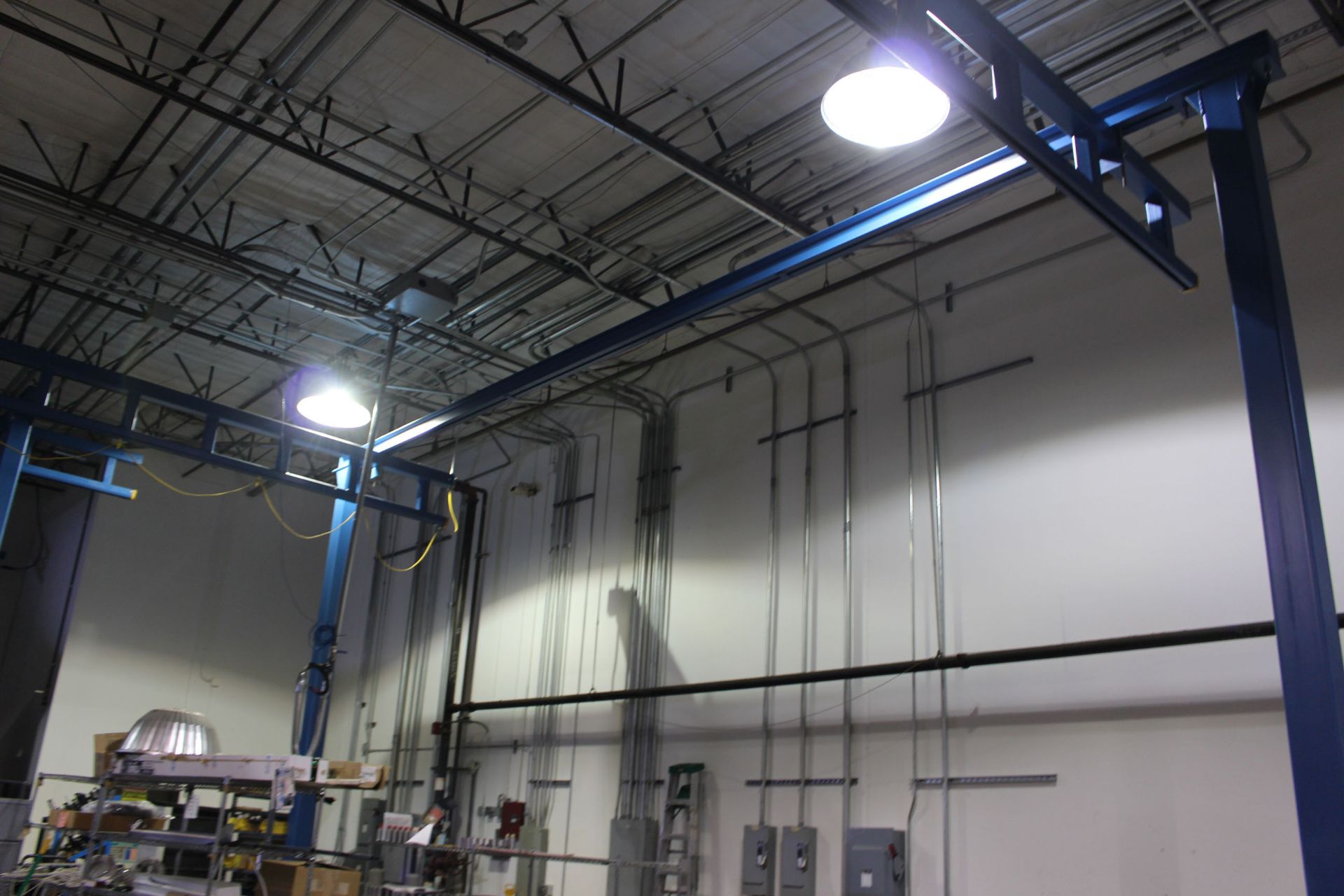 OVERHEAD BRIDGE CRANE SYSTEM, GORBEL 4,000 LB. X 26'-6" SPAN, new 2014, sgl. bridge, manual bridge - Image 2 of 4