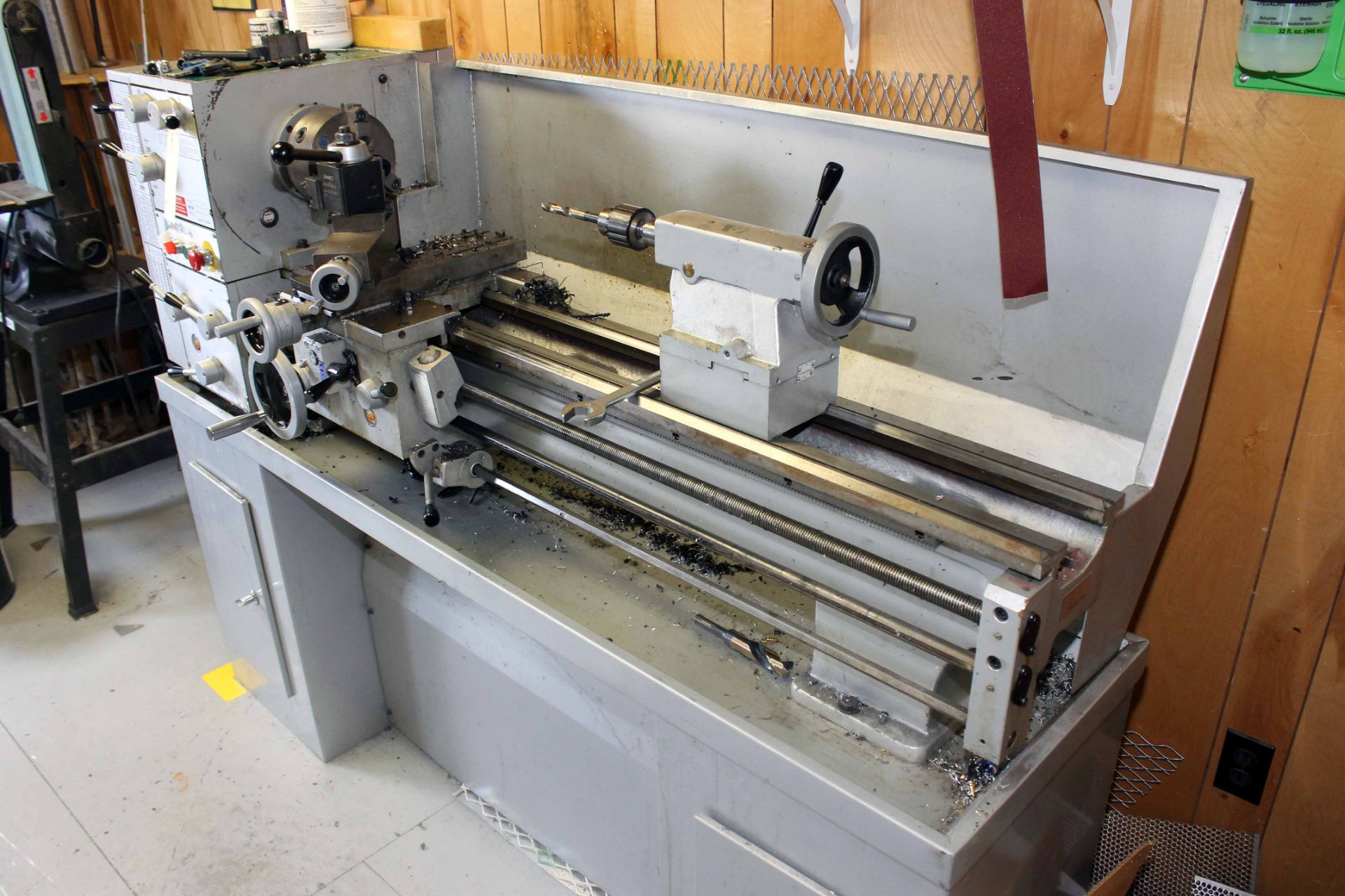 ENGINE LATHE, VECTRAX 14" X 40" MDL. 82837915, new 2007, spds: 70-1500 RPM, geared head, English/ - Image 3 of 4