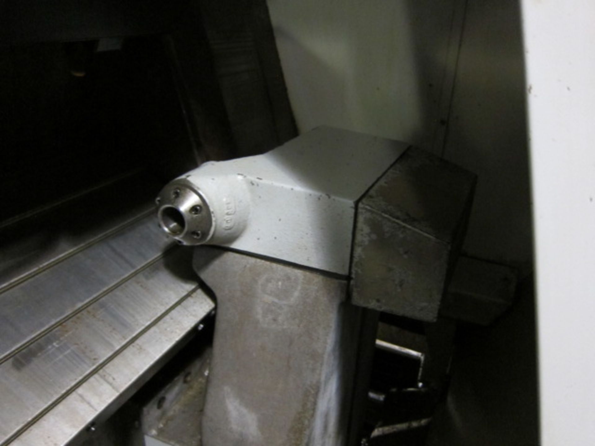 CNC LATHE, HAAS MDL. SL20T, new 12/2007, 23” sw. over apron, 9.5” sw. over crosslide, 10.3” - Image 5 of 8