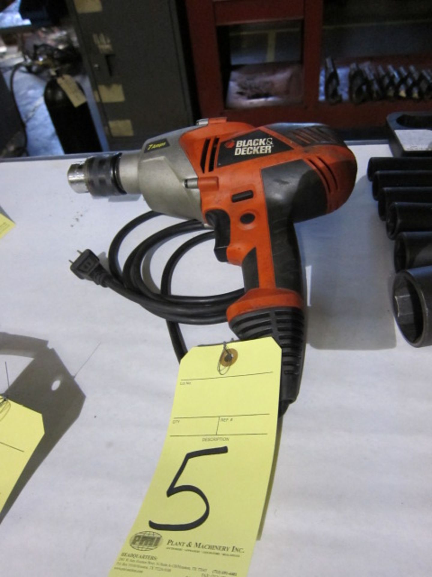 ELECTRIC DRILL MOTOR, BLACK & DECKER 1/2"