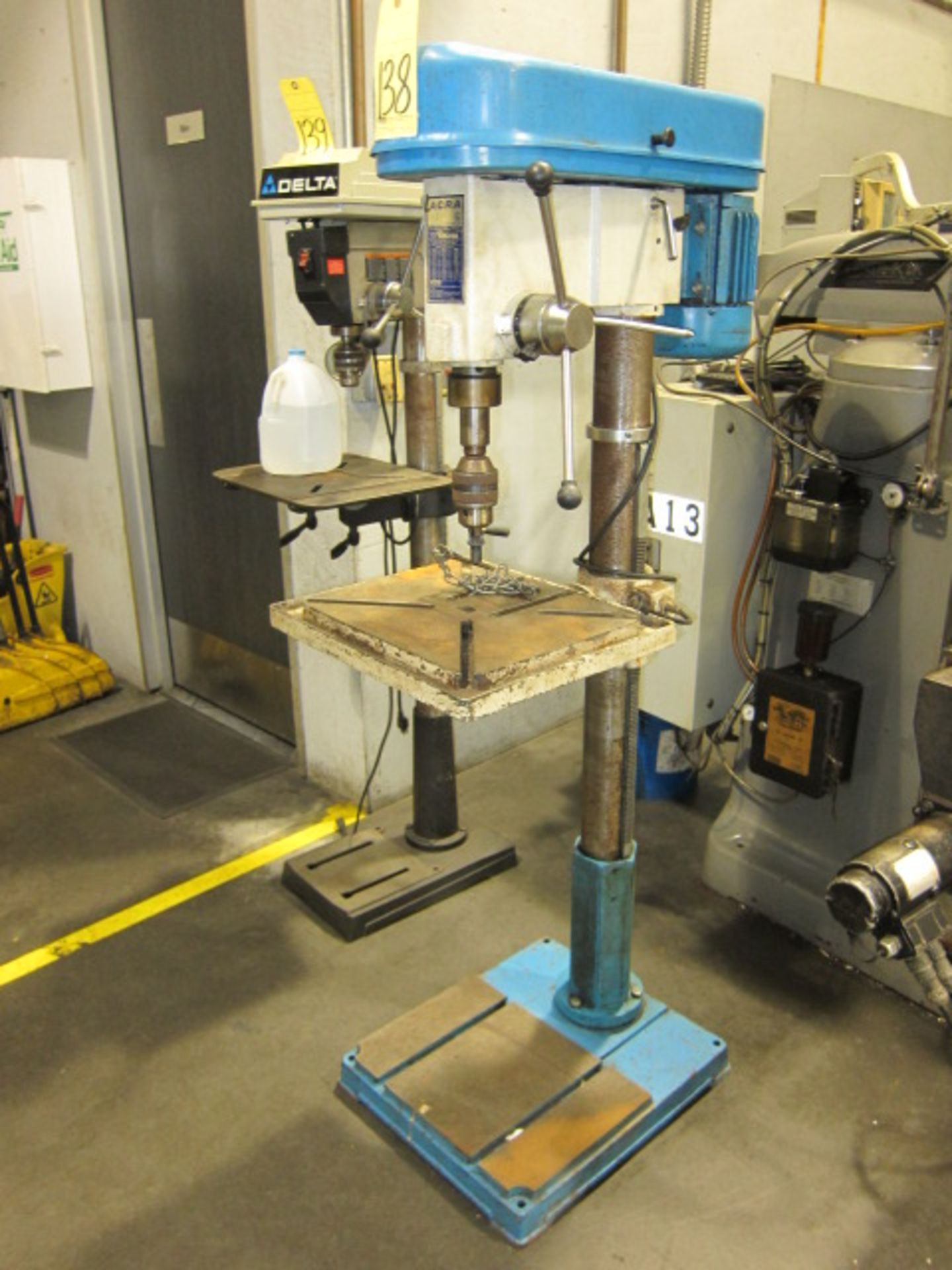 DRILL PRESS, ACRA 20", 12-spd., 1-1/4" cap., S/N 1206517