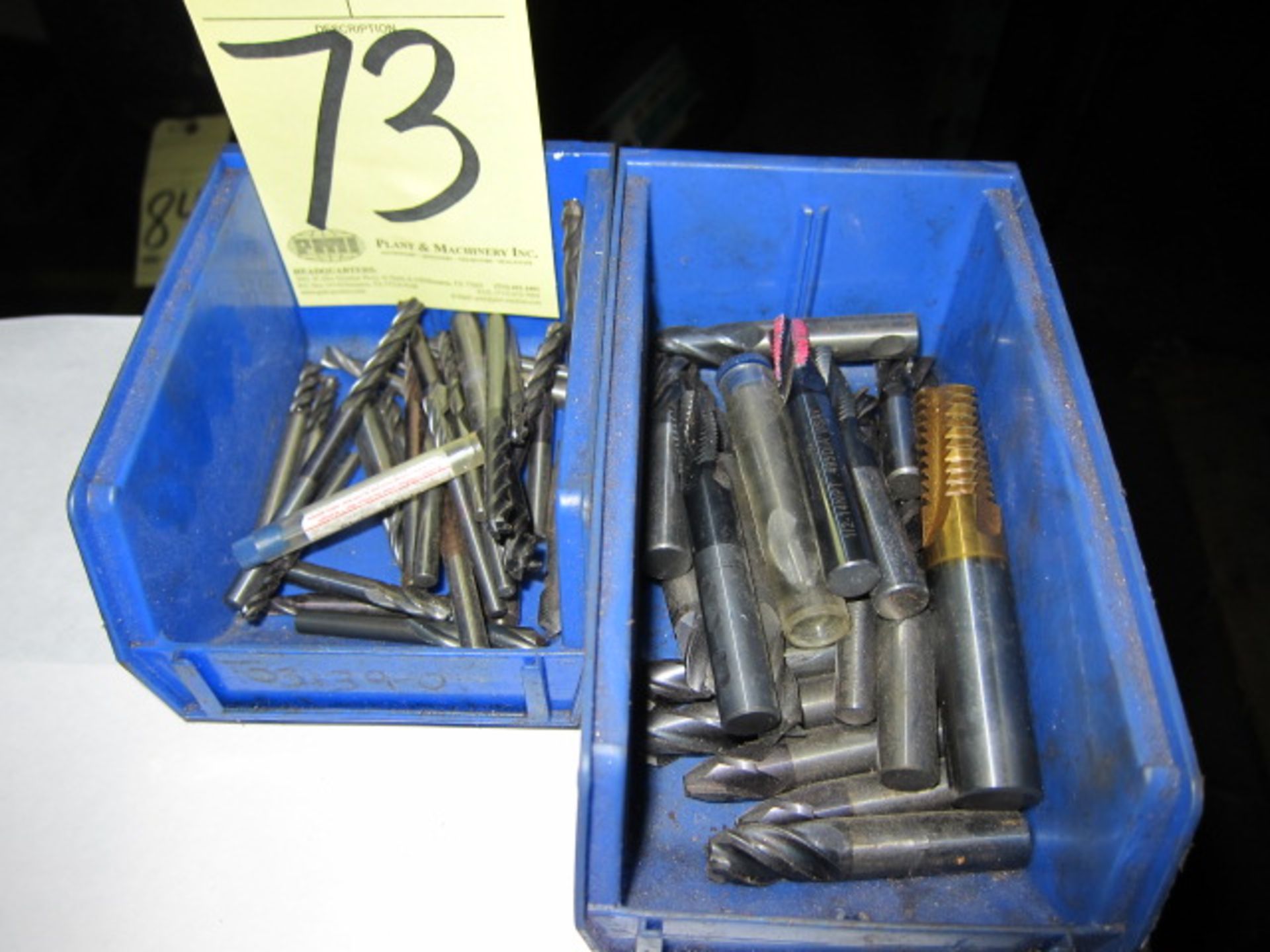 LOT OF CARBIDE ENDMILLS (in two box)