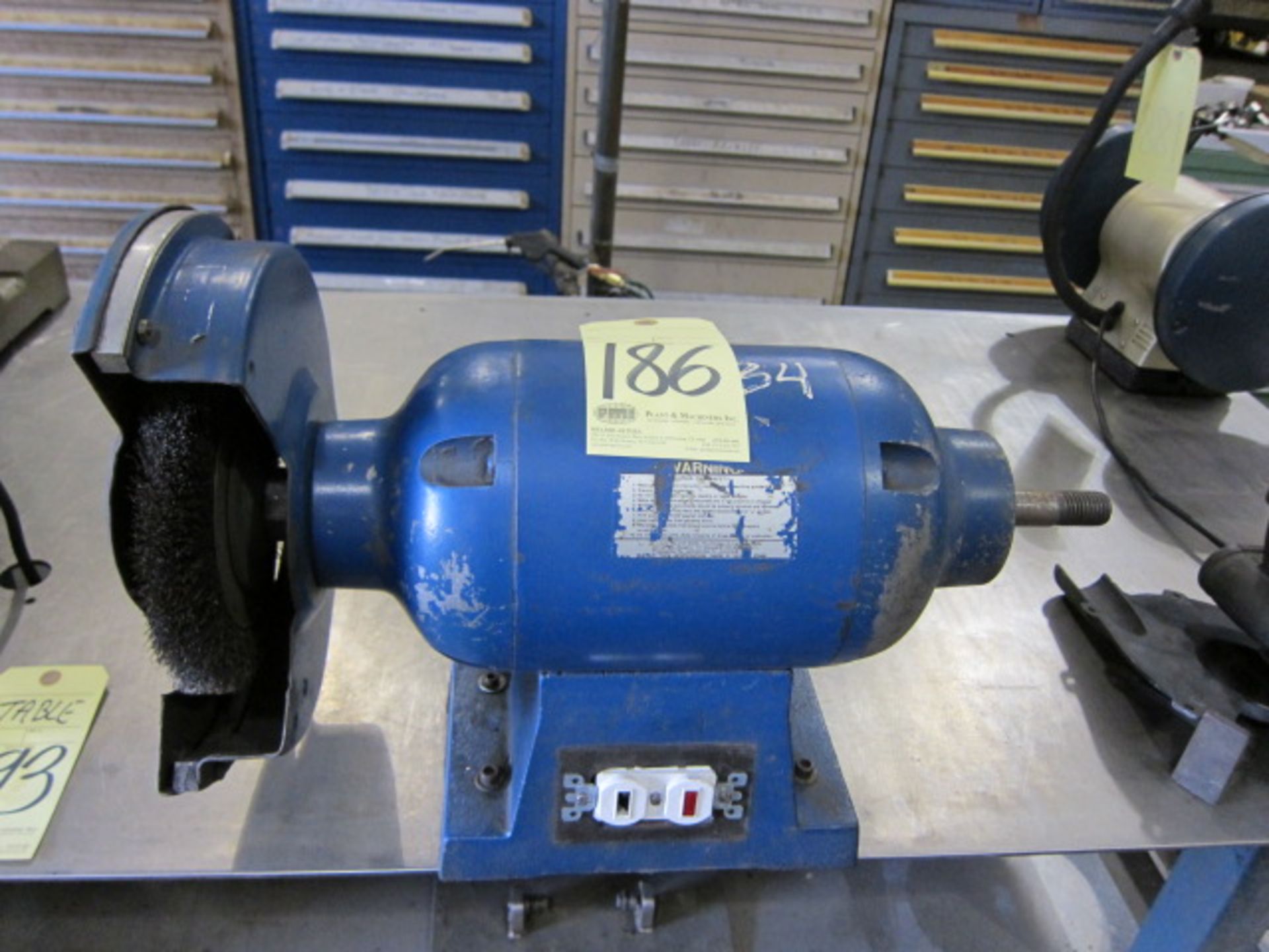 DOUBLE END BENCH GRINDER, 8"