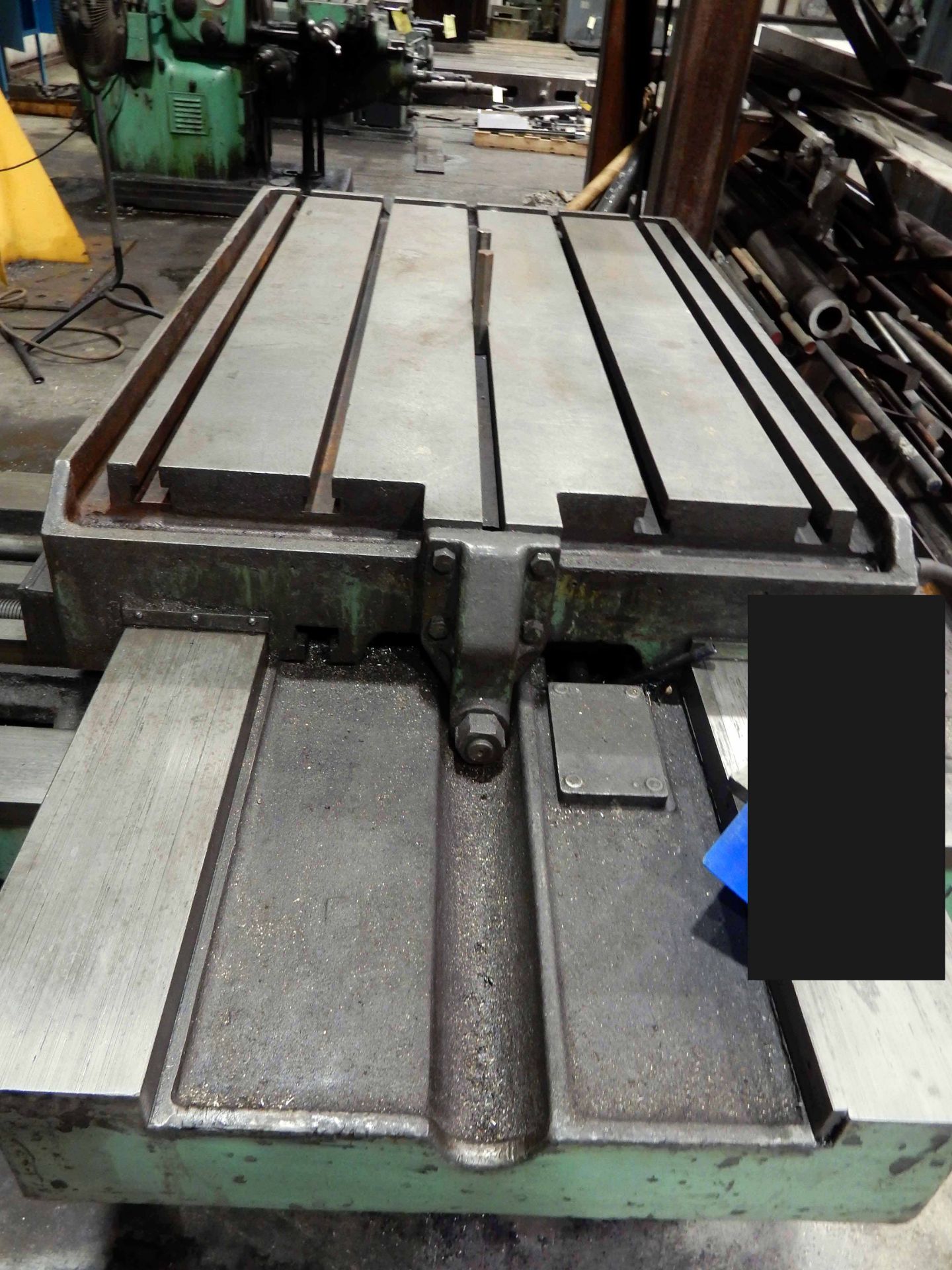 HORIZONTAL BORING MILL, CINCINNATI GILBERT, 43" x 62" table (must be removed by April 13) ( - Image 2 of 3