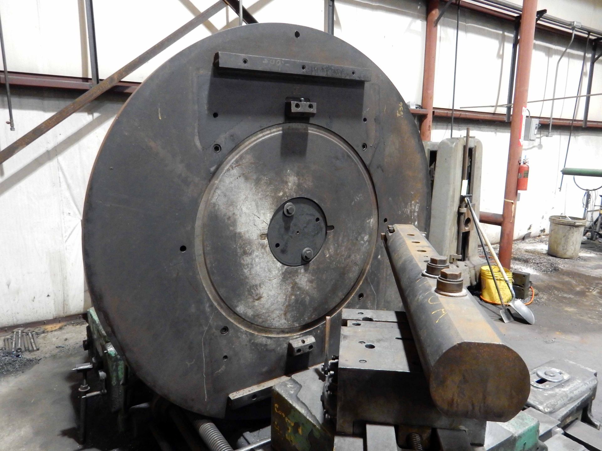 GAP BED ENGINE LATHE, OLDFIELD & SCHOFIELD, approx. 66" sw. x 20" in gap, 20" sw. x 120" centers - Image 2 of 4