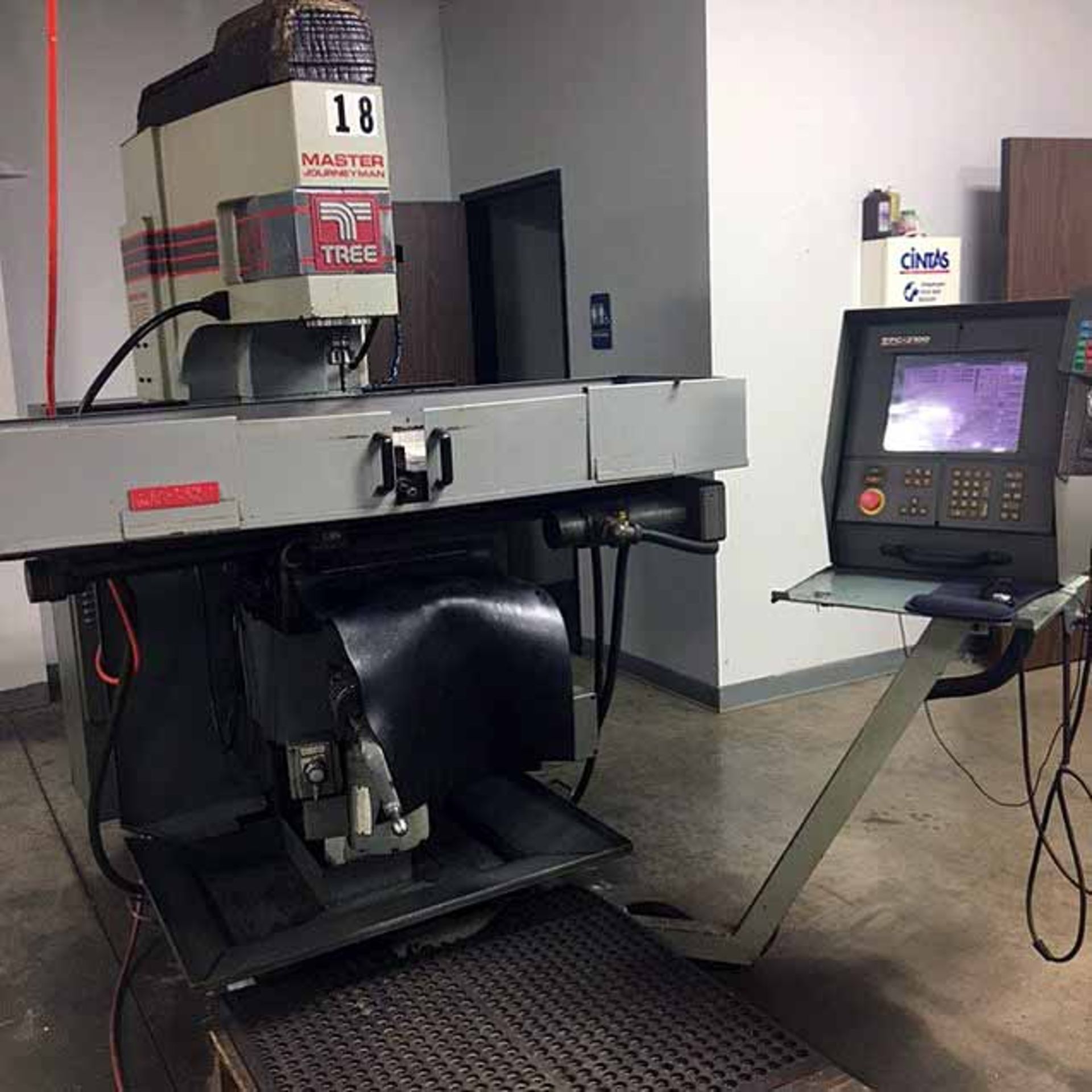 CNC VERTICAL MILL, TREE MASTER JOURNEYMAN, new 1996, 12" x 51" table, 30" X, 15" Y & 6" Z-axis