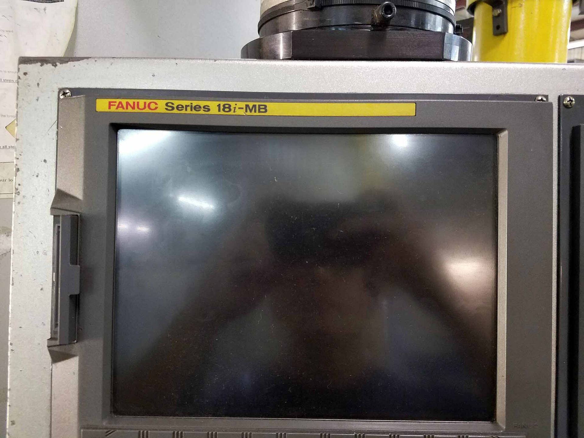 VERTICAL MACHINING CENTER, TOYODA AWEA MDL. BM-850, new 2006, Fanuc Series 18i-MB CNC control, 33" - Image 3 of 13