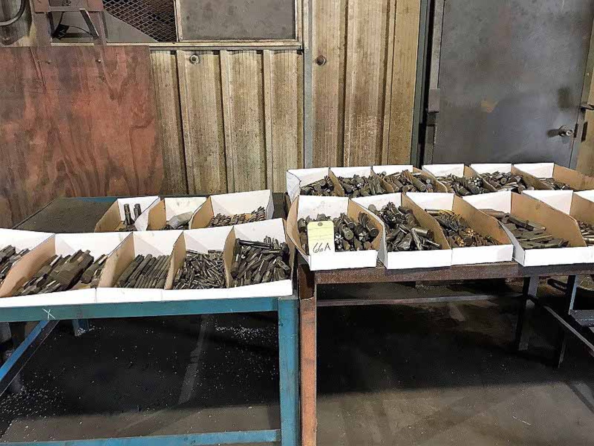 LOT CONSISTING OF: taps, drills, endmills, spade drills, misc. (must be removed by April 13) (