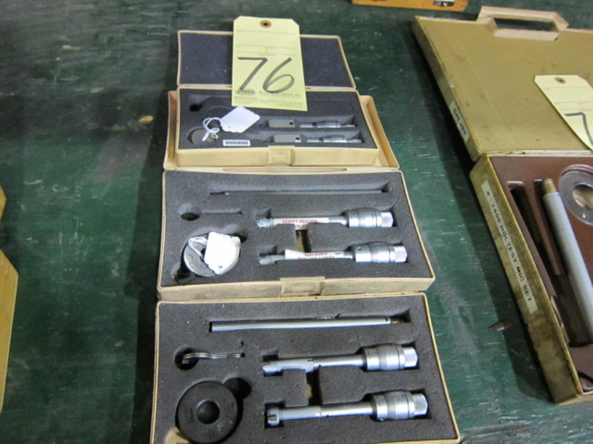 LOT OF HOLE MICROMETER SETS (3)