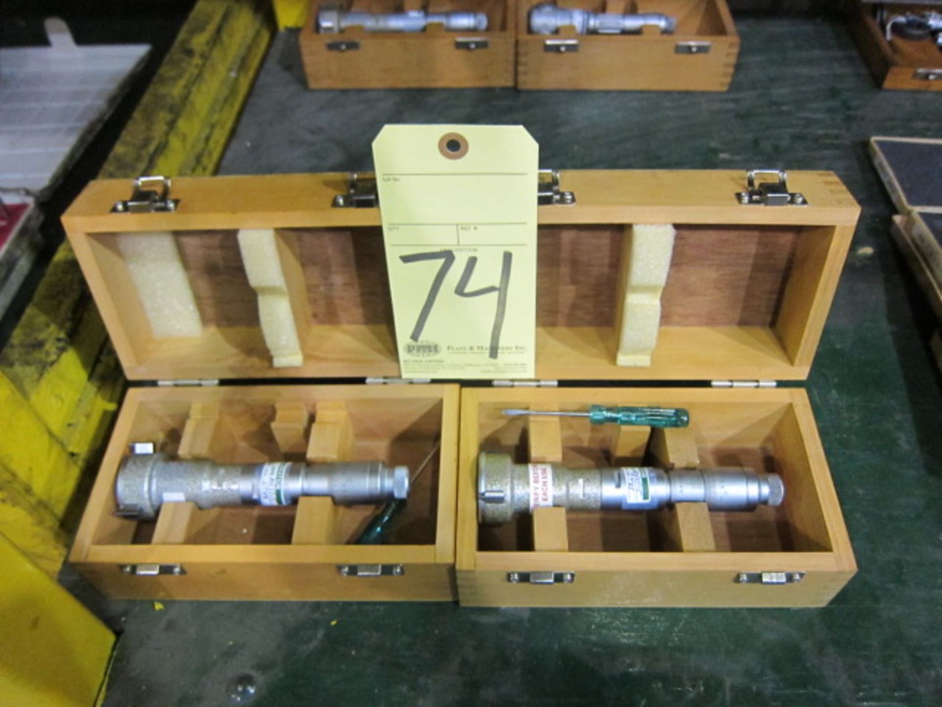 LOT OF HOLE MICROMETERS (2)